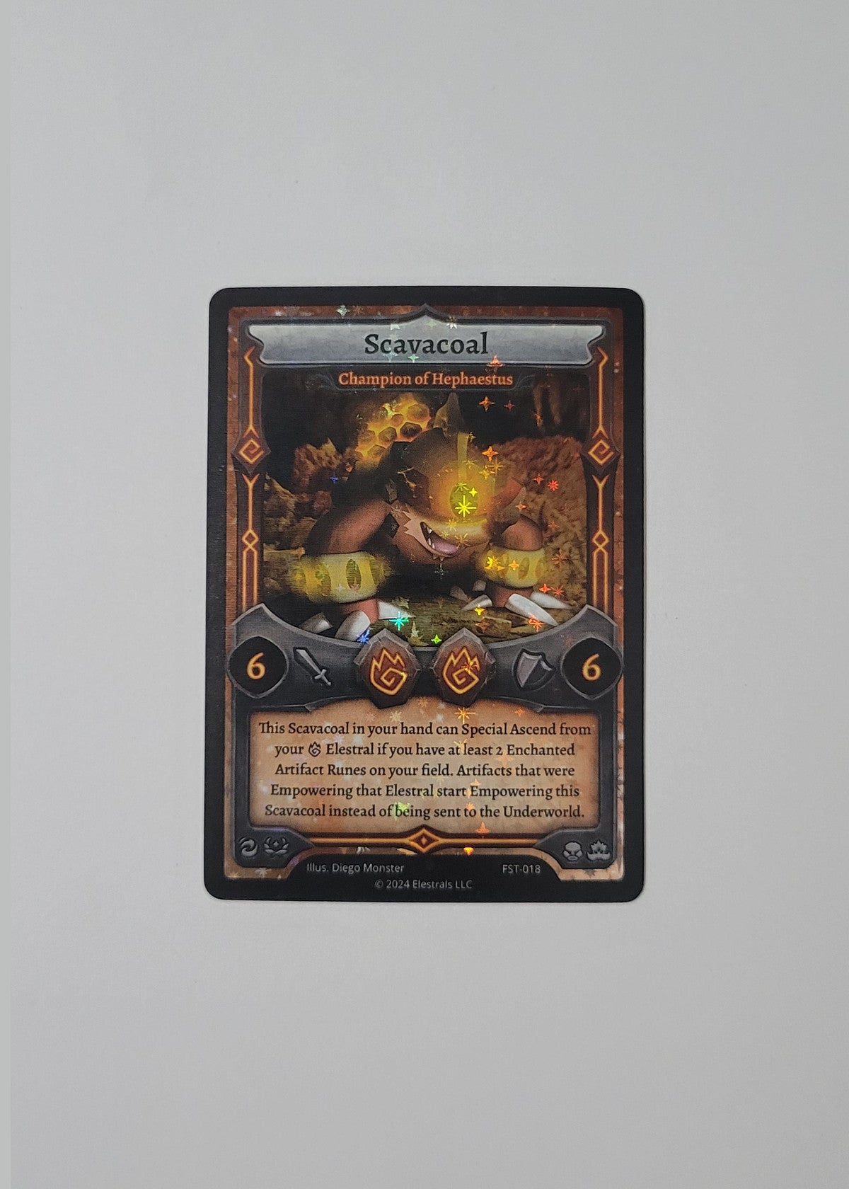 Scavacoal FST-018- Divine Champions: Firestorm