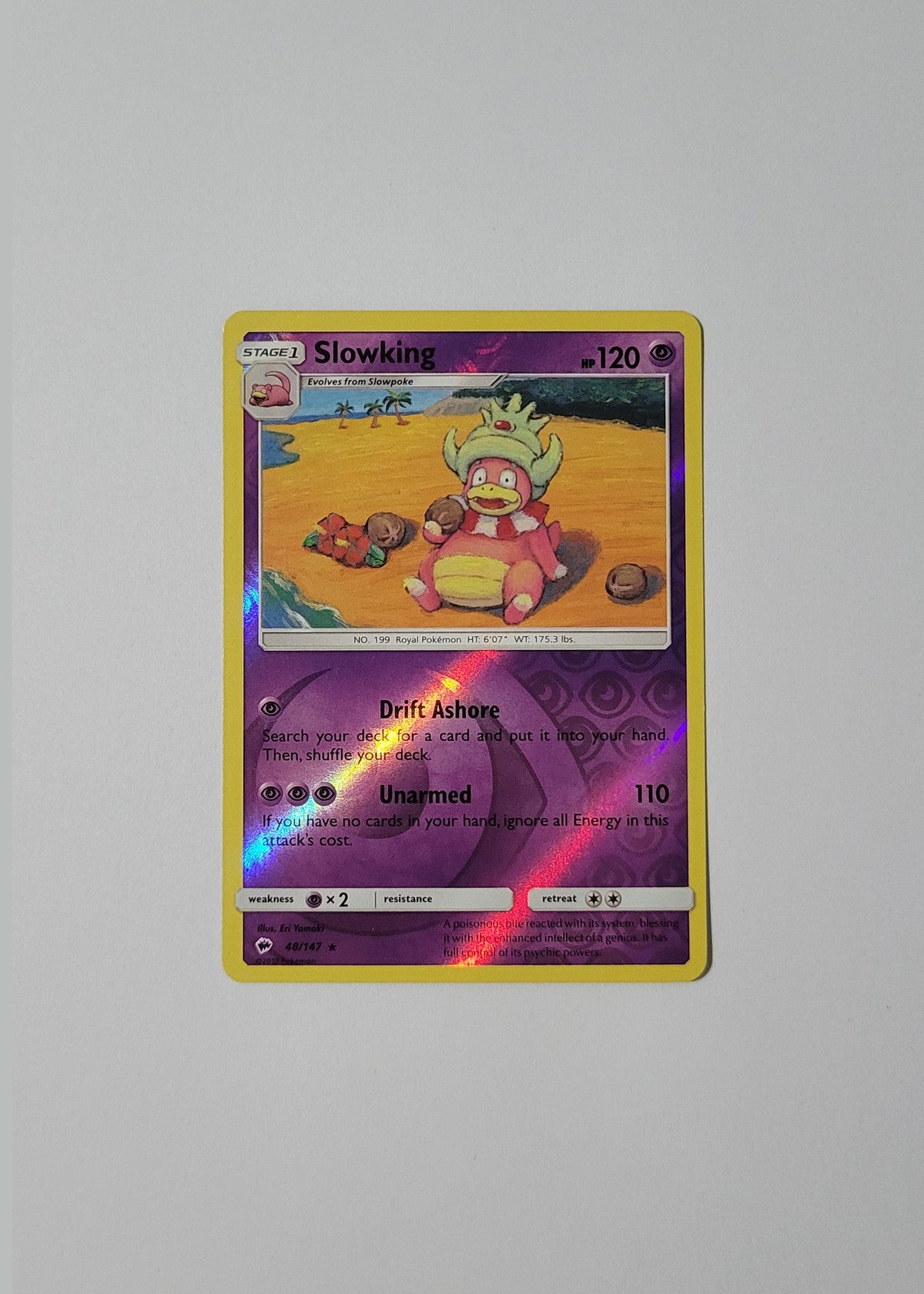 Slowking 48/147 (Reverse Holo) - Burning Shadows