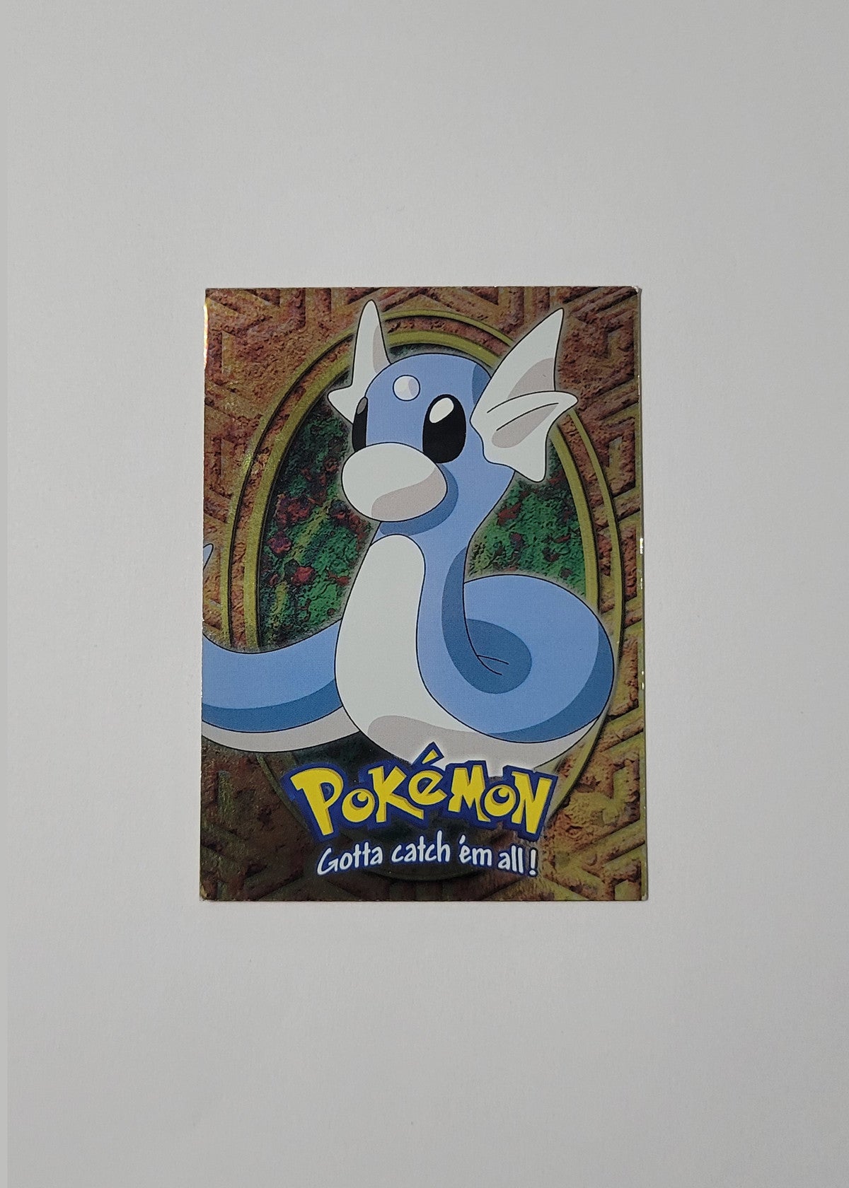Dratini #E10 (Foil) - Pokemon 1999 Topps Movie Evolution