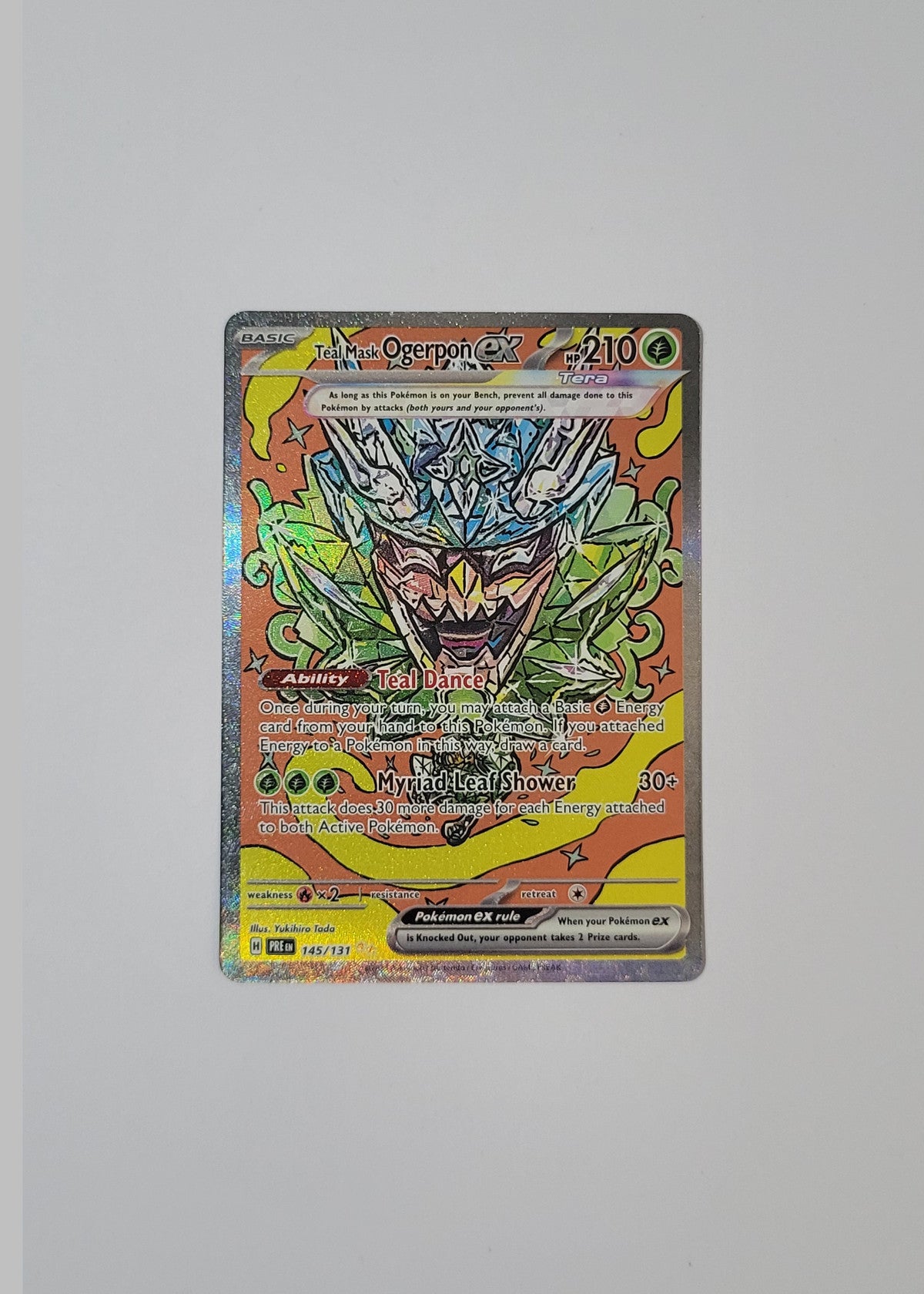 Teal Mask Ogerpon ex 145/131 - Prismatic Evolutions