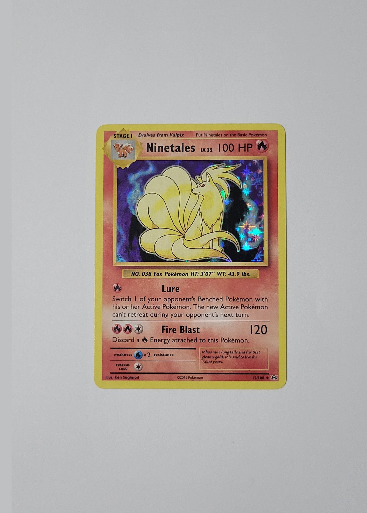 Ninetales 15/108 - Evolutions