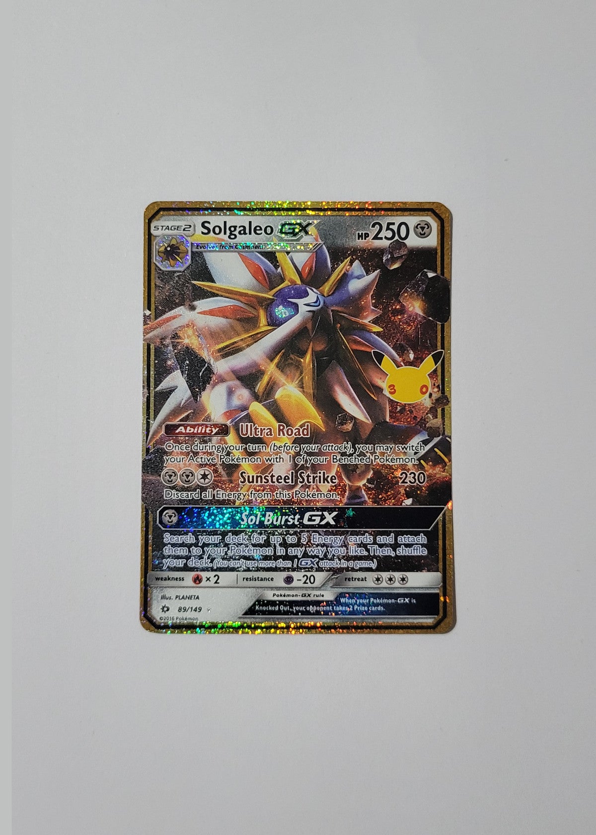 Solgaleo GX 89/149 - 30th Celebration: Classic Collection