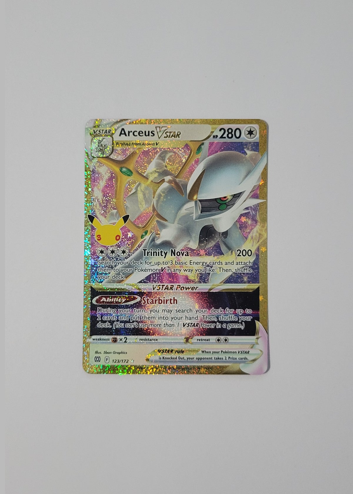 Arceus VSTAR 123/172 - 30th Celebration: Classic Collection