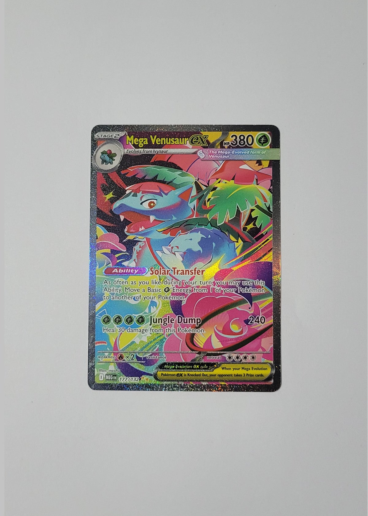 Mega Venusaur ex 177/132 - Mega Evolution Base Set