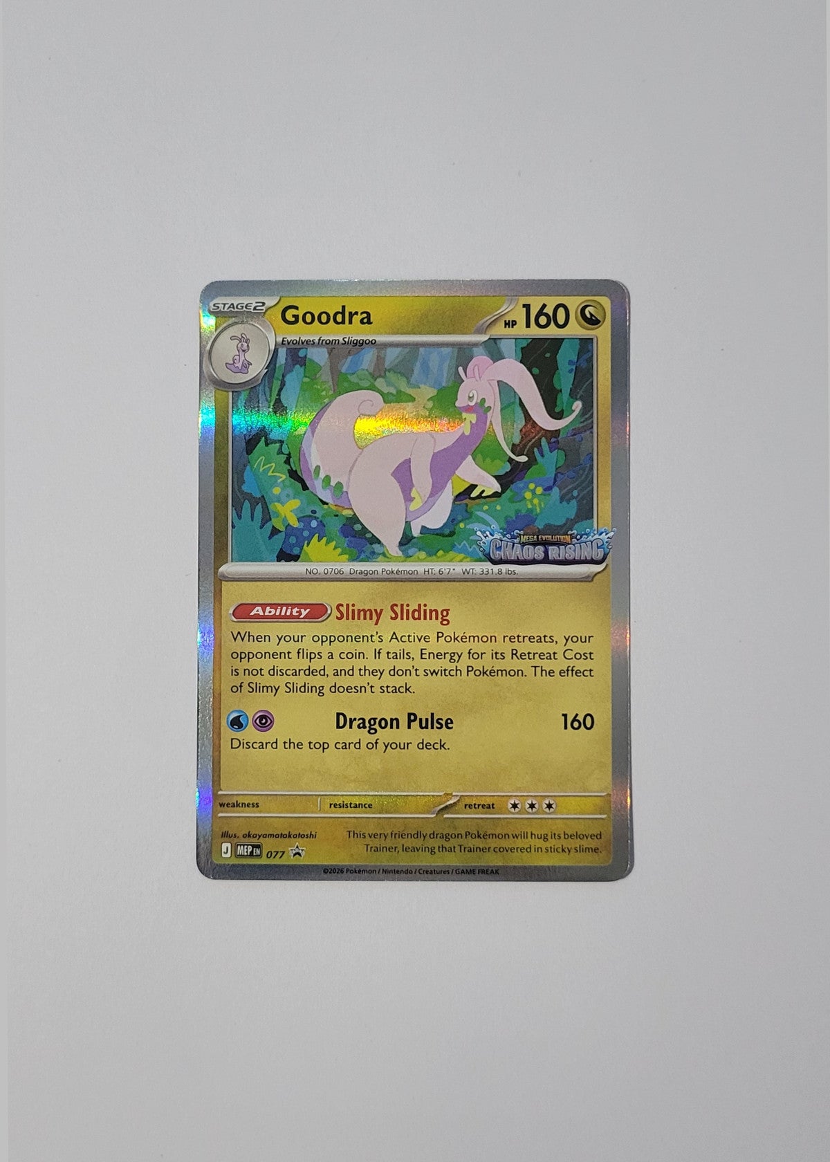 Goodra MEP077 - Black Star Promo