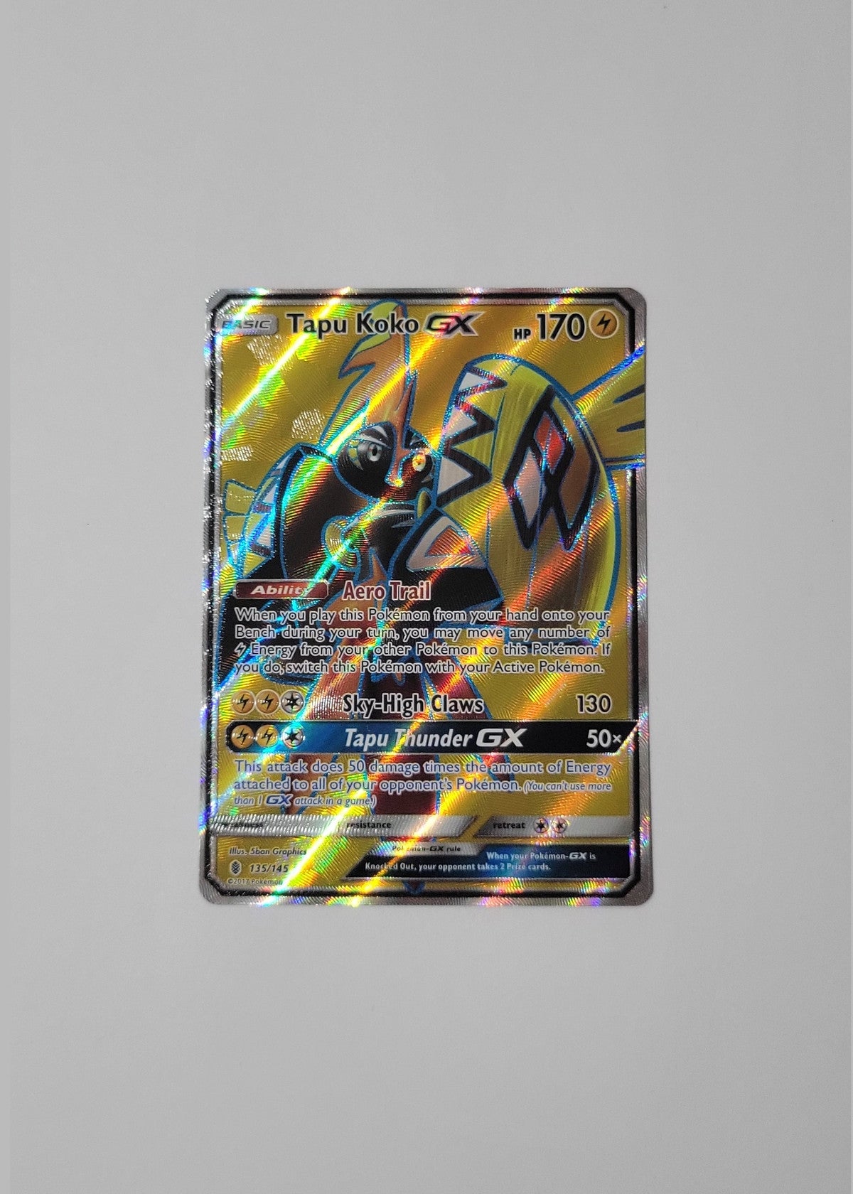 Tapu Koko GX 135/145 - Guardians Rising