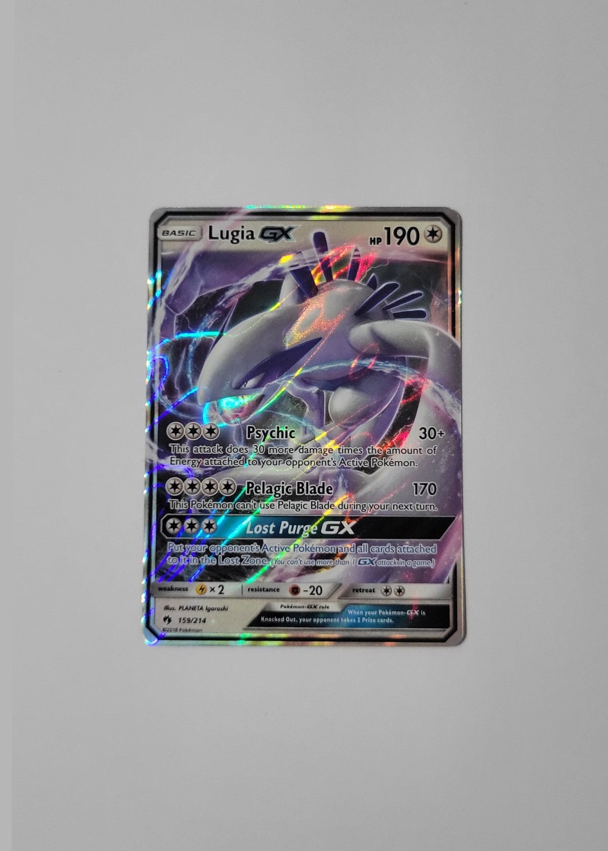 Lugia GX 159/214 - Lost Thunder