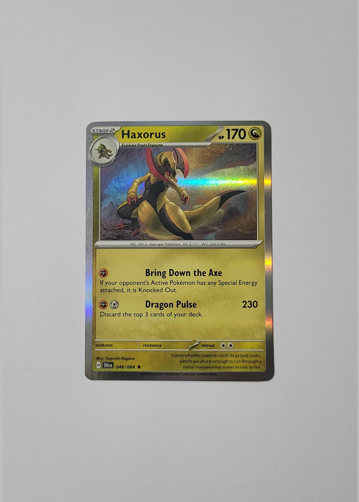 Haxorus 046/064 - Shrouded Fable