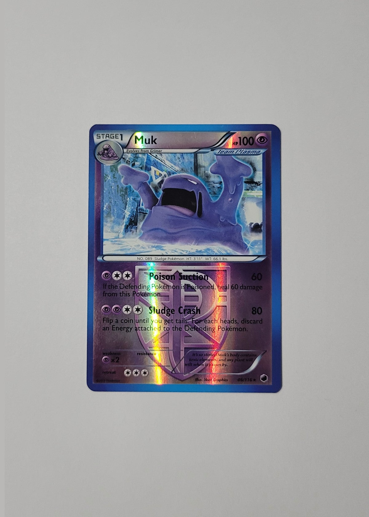 Muk 46/116 (Reverse Holo) - Plasma Freeze