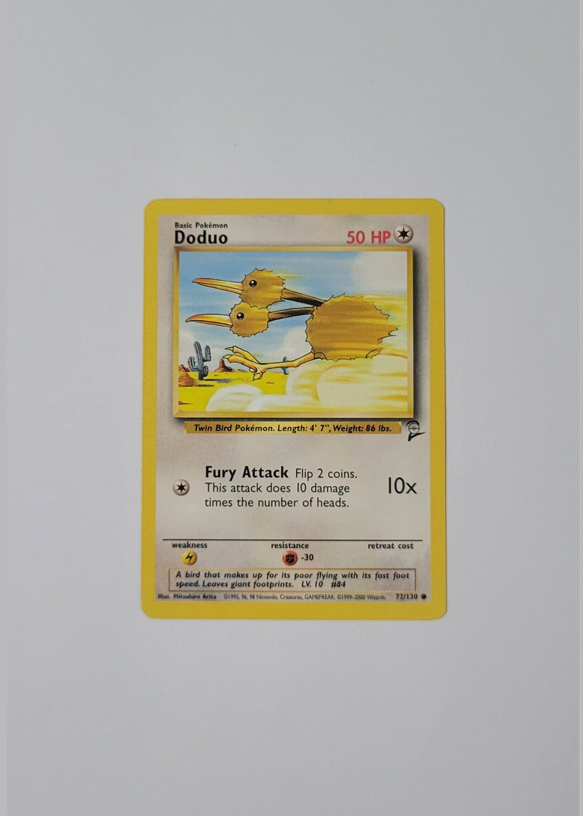 Doduo 72/130 - Base Set 2
