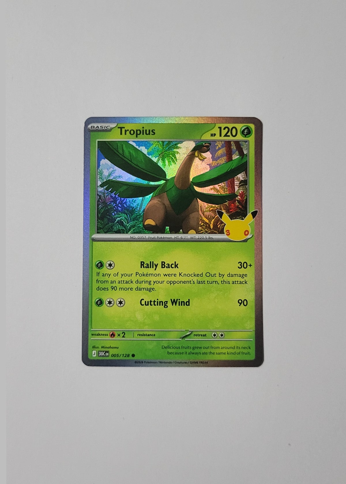 Tropius 005/128 - 30th Celebration