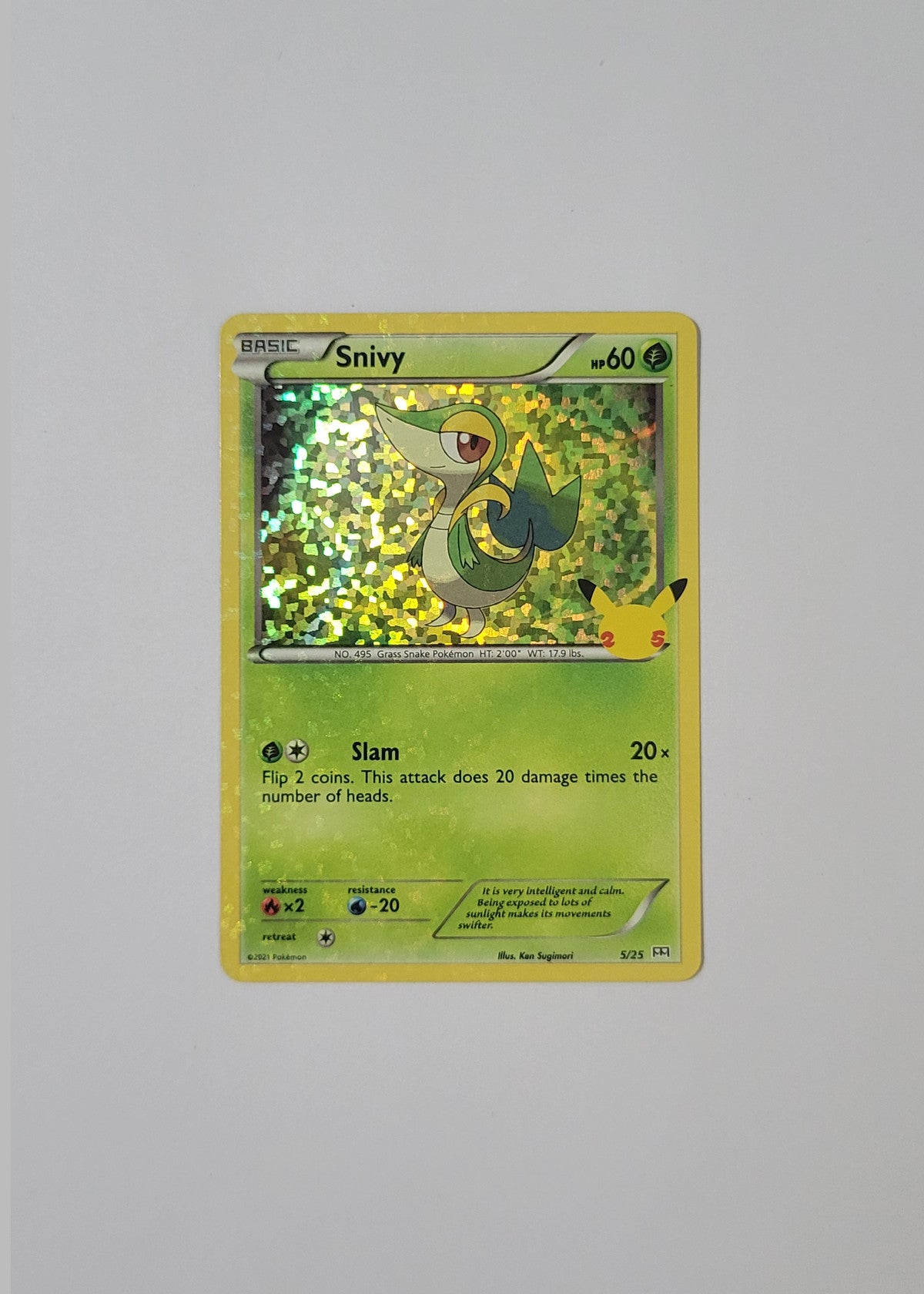 Snivy 5/25 - McDonald's Promo 2021