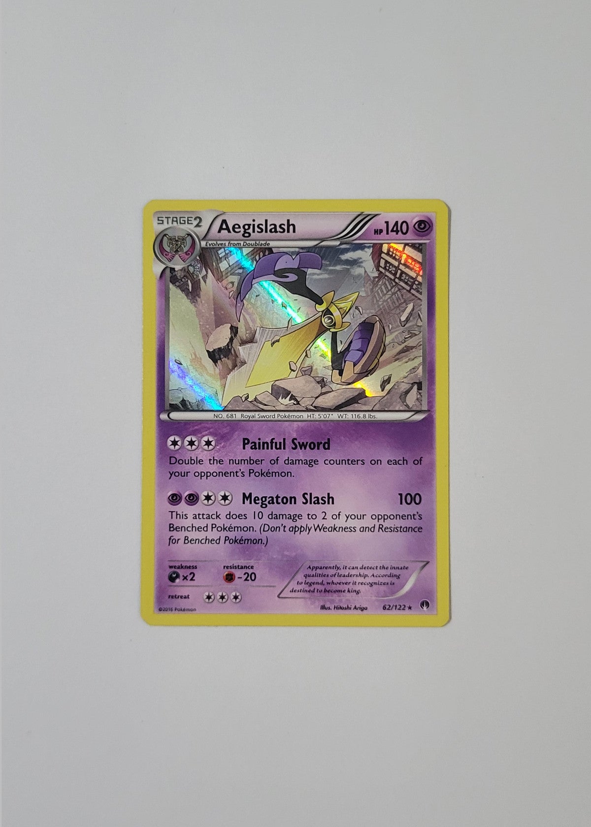 Aegislash 62/122 (Holo) - BREAKpoint
