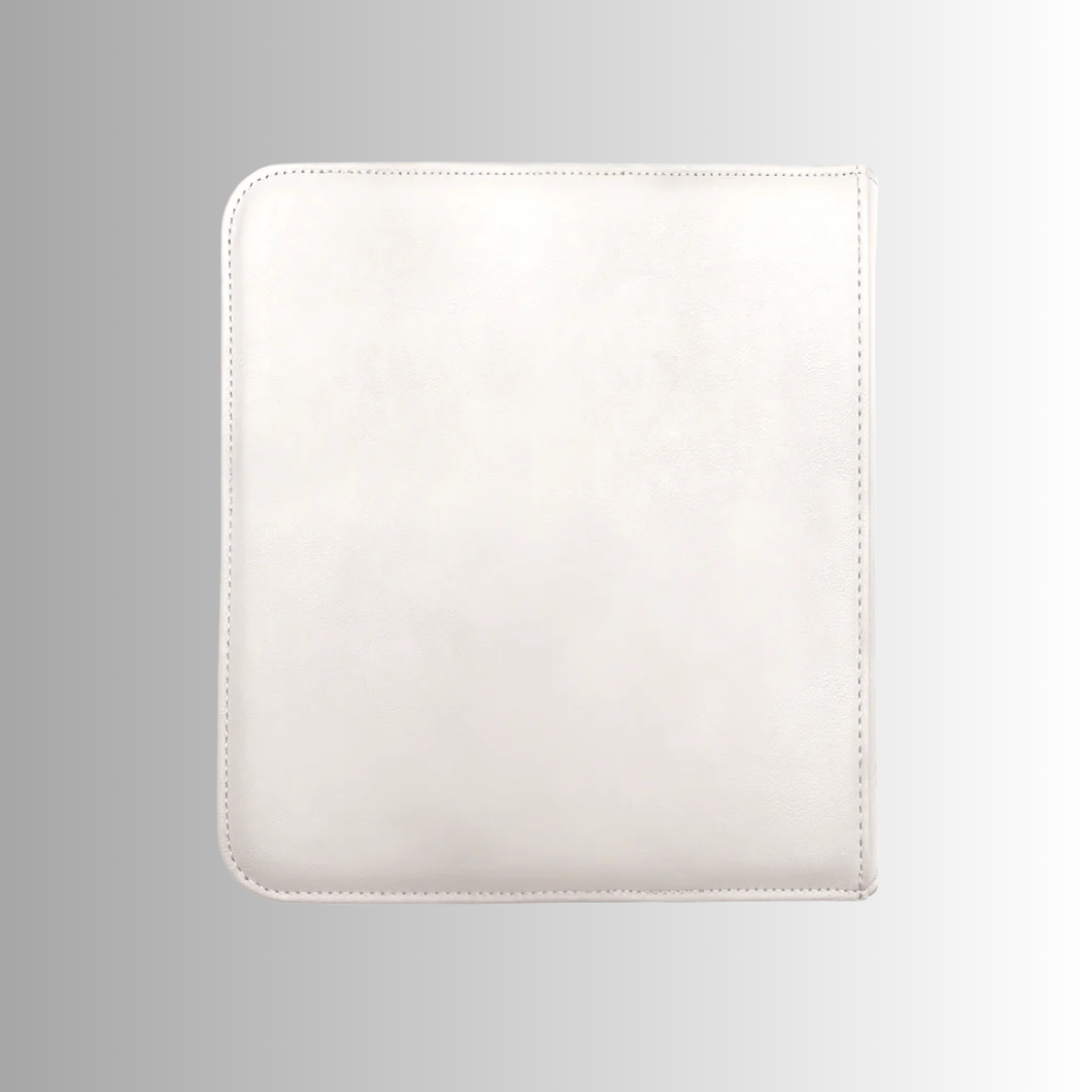 Ultra PRO White Vivid 12-Pocket Zippered PRO-Binder