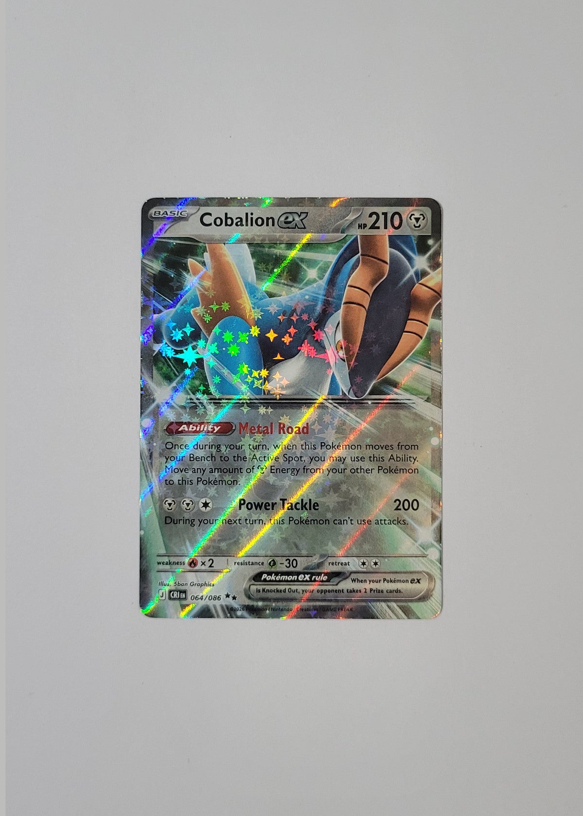 Cobalion ex 064/086 - Chaos Rising