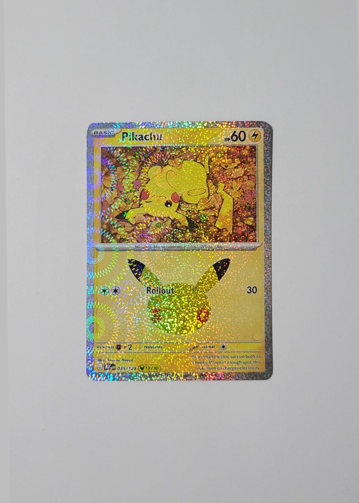 Pikachu 035/128 (13/30) - 30th Celebration