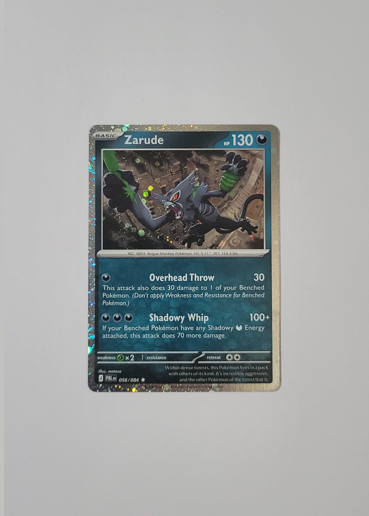 Zarude 056/084 (Cosmos Holo) - Pitch Black
