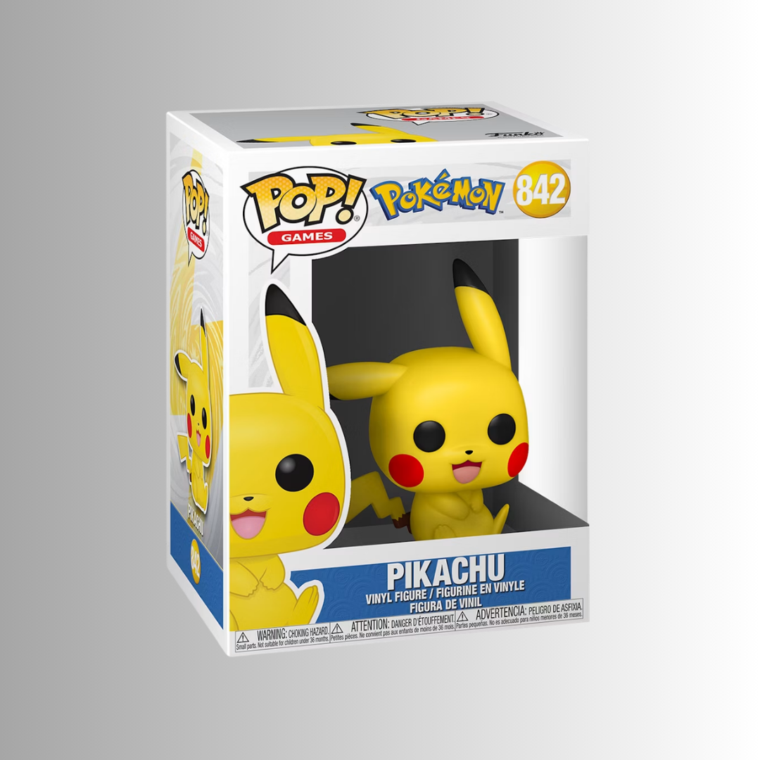 Funko Pop! Pikachu (Sitting) Vinyl Figure #842