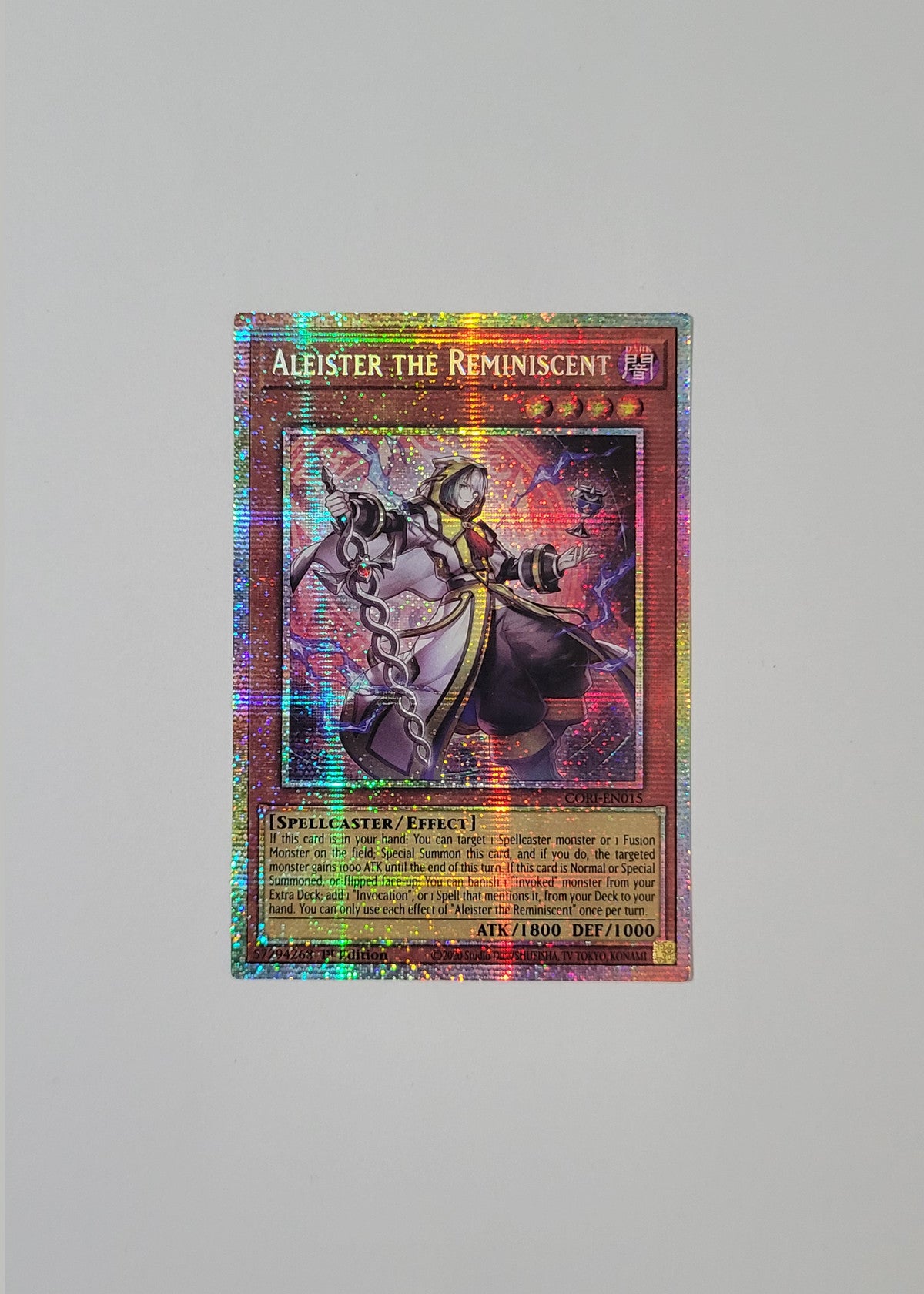 Aleister the Reminiscent CORI-EN015 (Starlight Rare) - Chaos Origins
