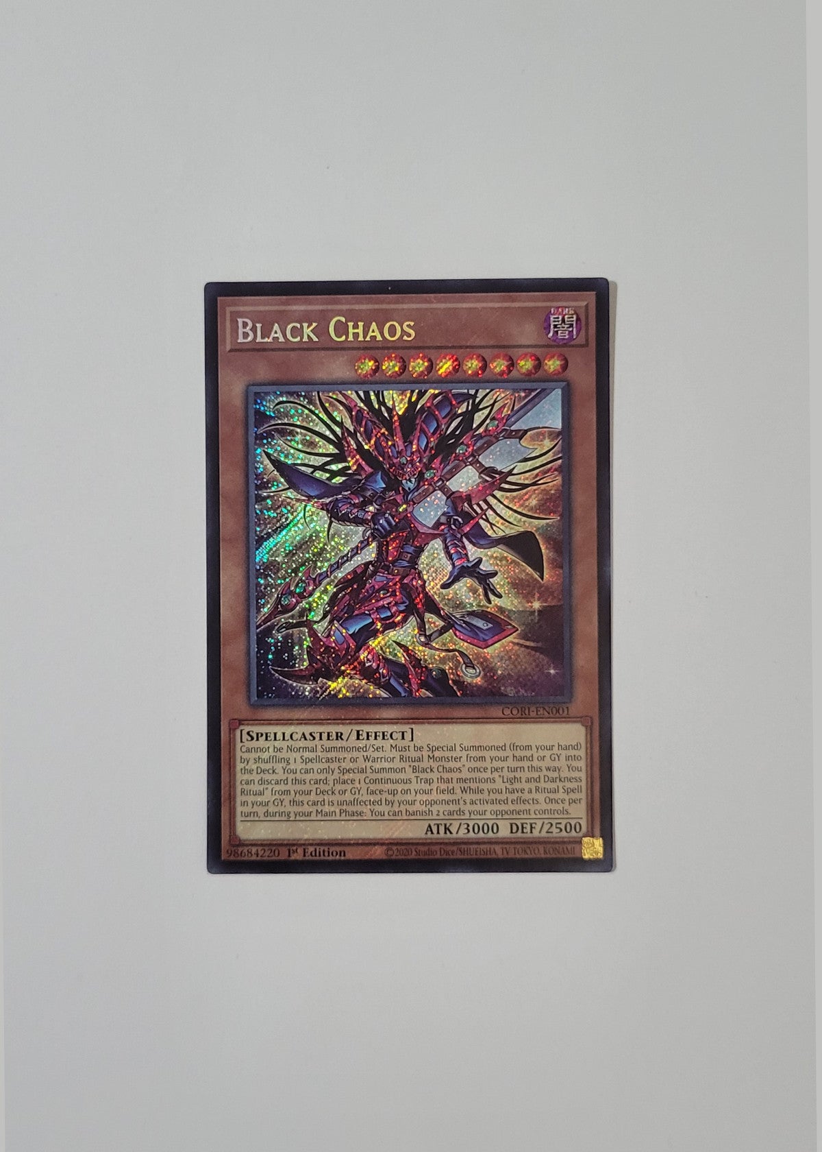 Black Chaos CORI-EN001 - Chaos Origins (1st Edition)