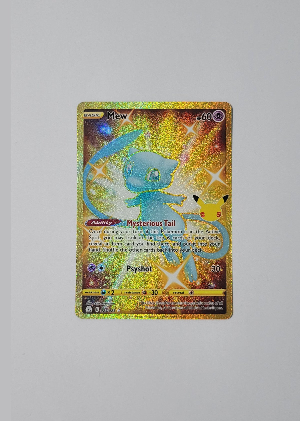 Mew 025/025 - Celebrations