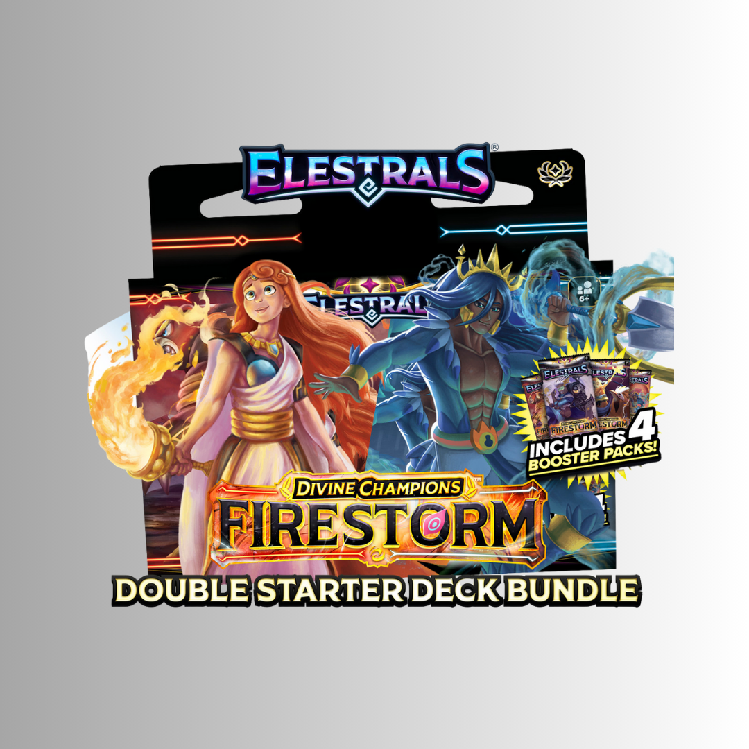 Elestrals Firestorm Hestia vs. Poseidon Double Starter Deck Bundle