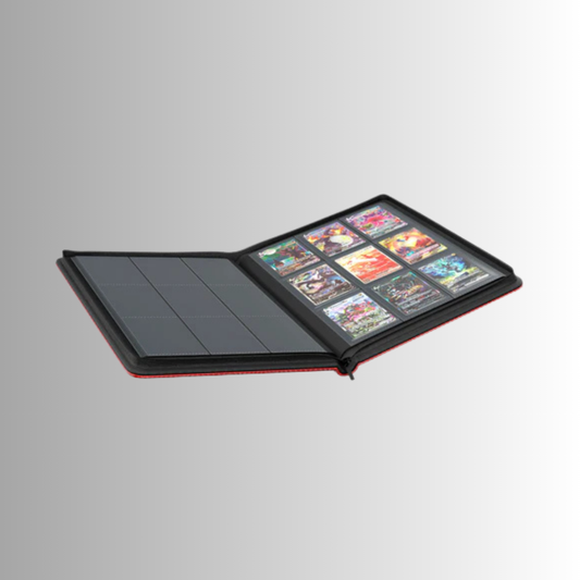 Dragonscale Z9: 9-Pocket Card Binder - Inferno Red