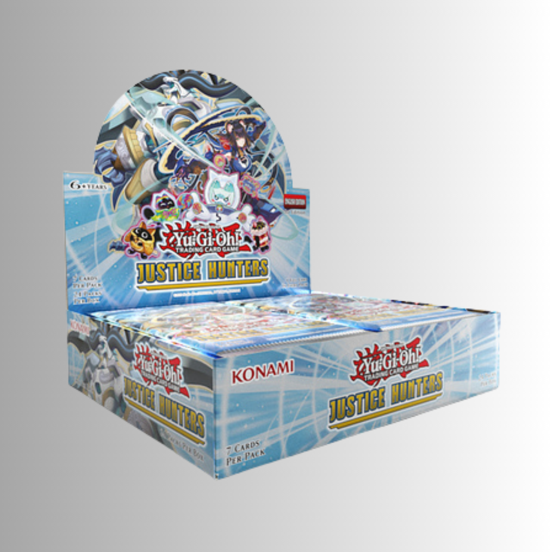 Yu-Gi-Oh! Justice Hunters Booster Box Level Up Games Yu-Gi-Oh! Justice Hunters Booster Box Level Up Games