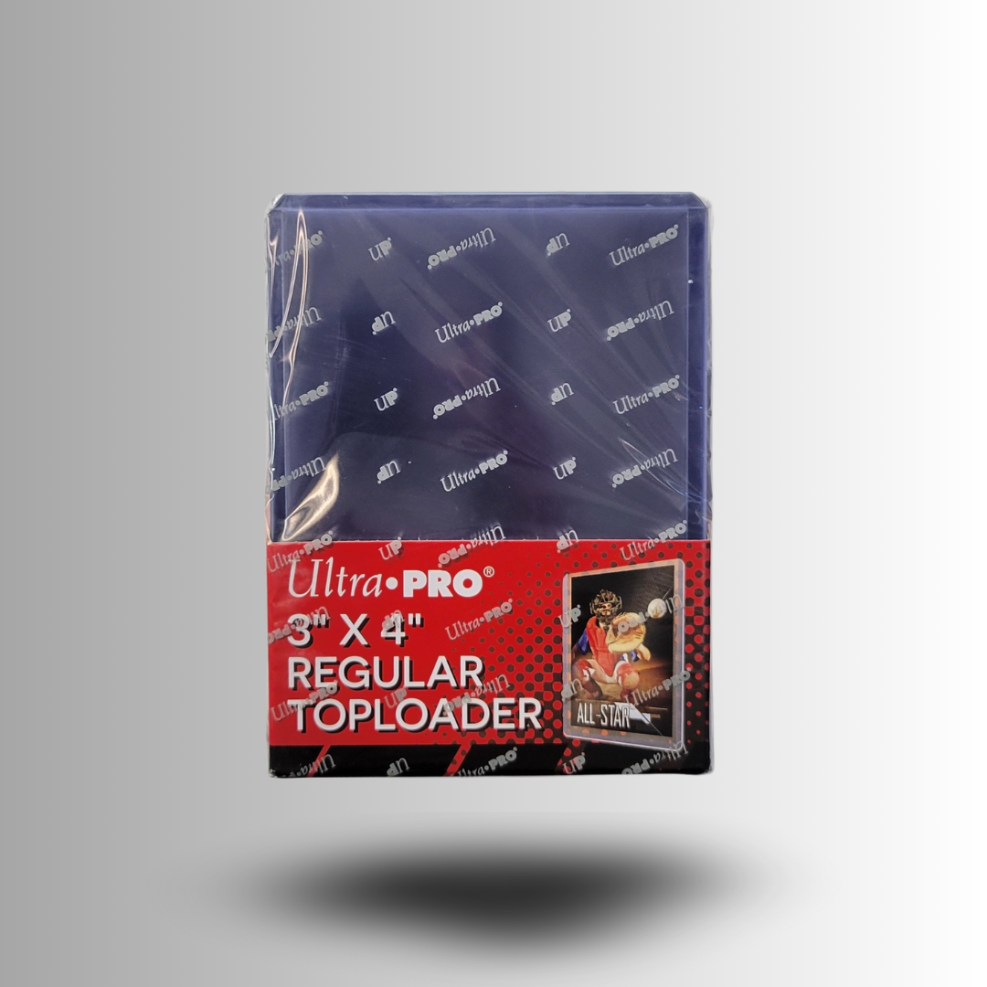 Ultra Pro 3" x 4" Regular Toploaders - 25/pk