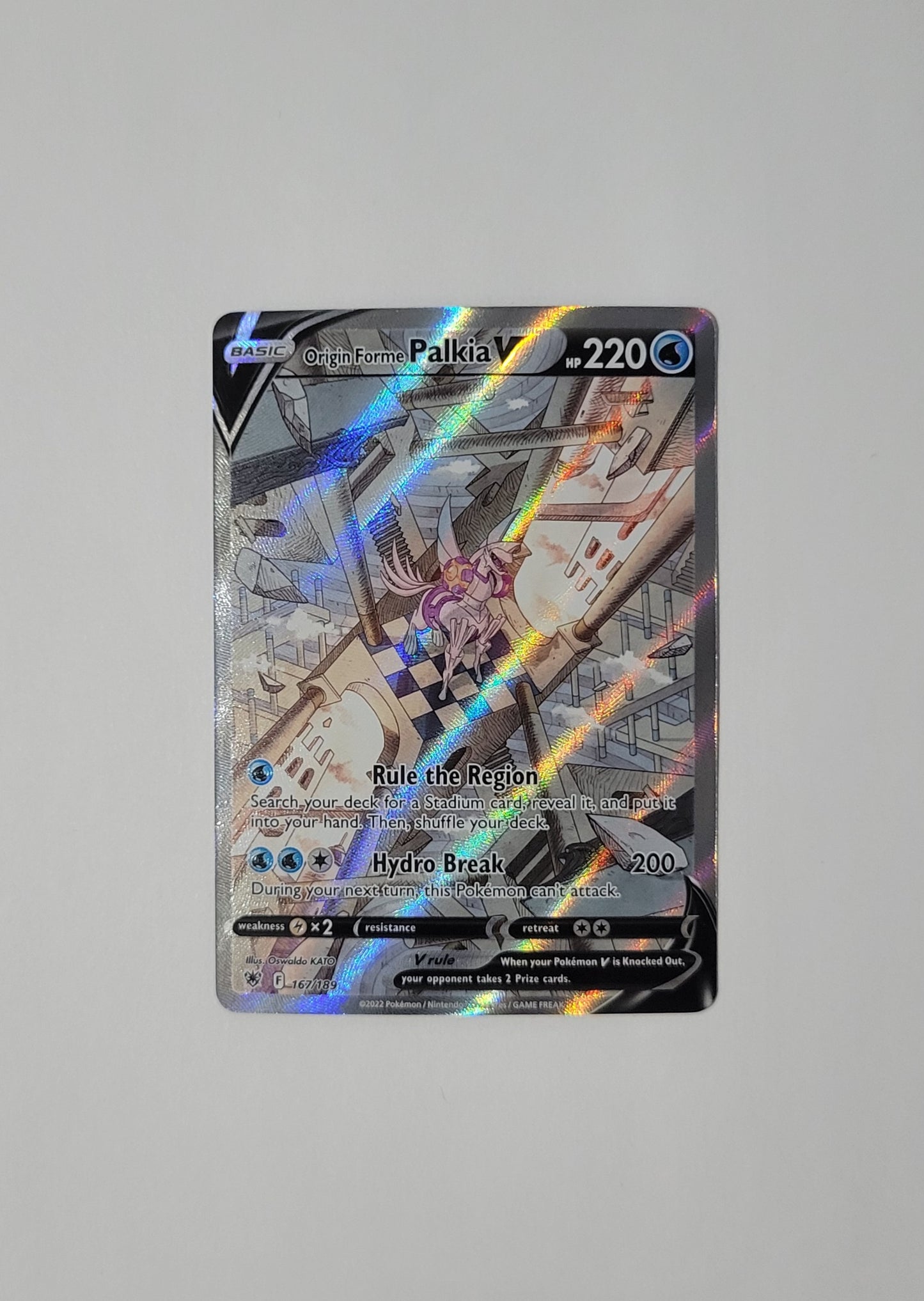 Origin Forme Palkia V 167/189 - Astral Radiance