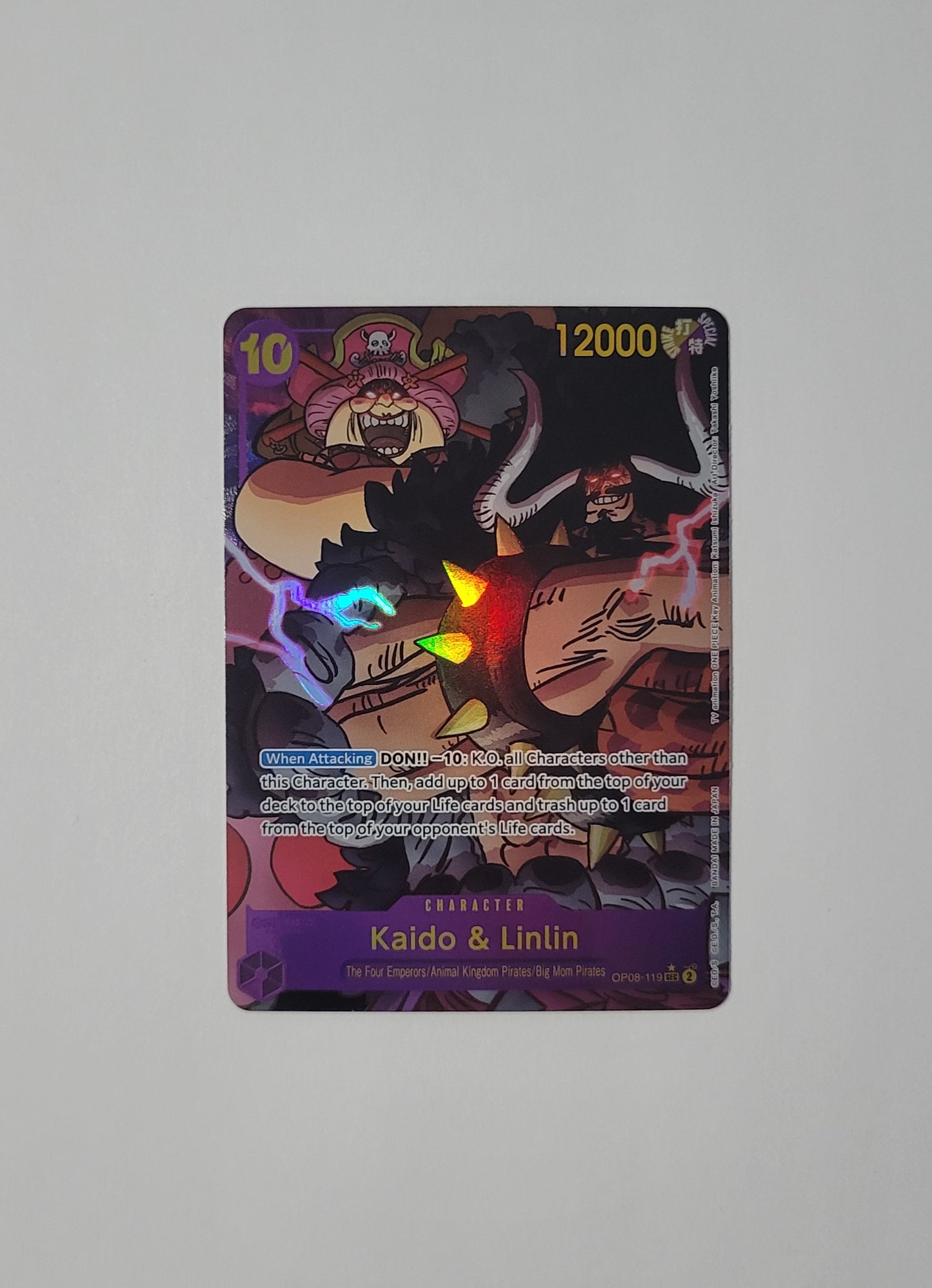 Kaido & Linlin OP08-119 - SEC - Two Legends