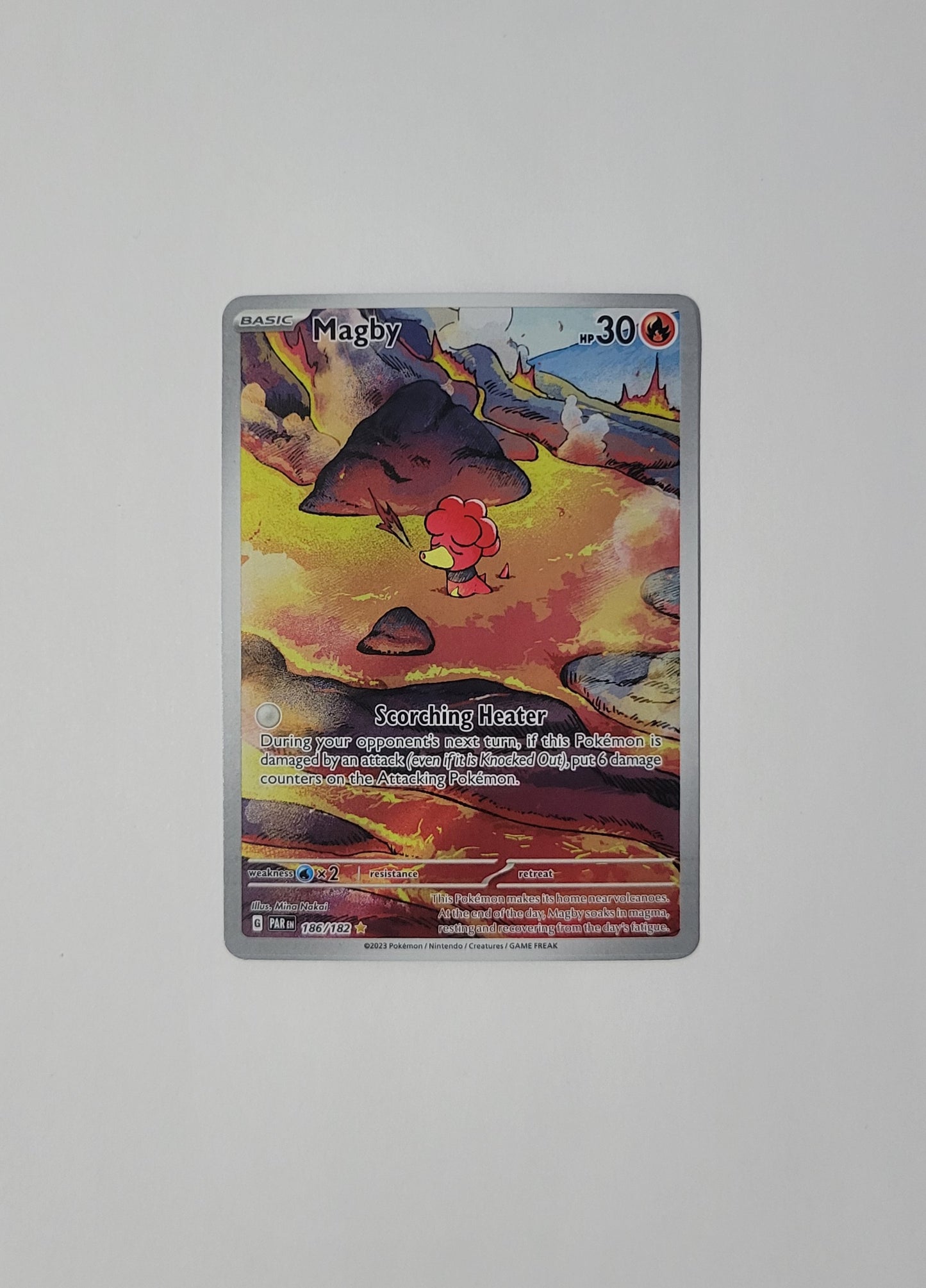 Magby 186/182 - Illustration Rare - Paradox Rift