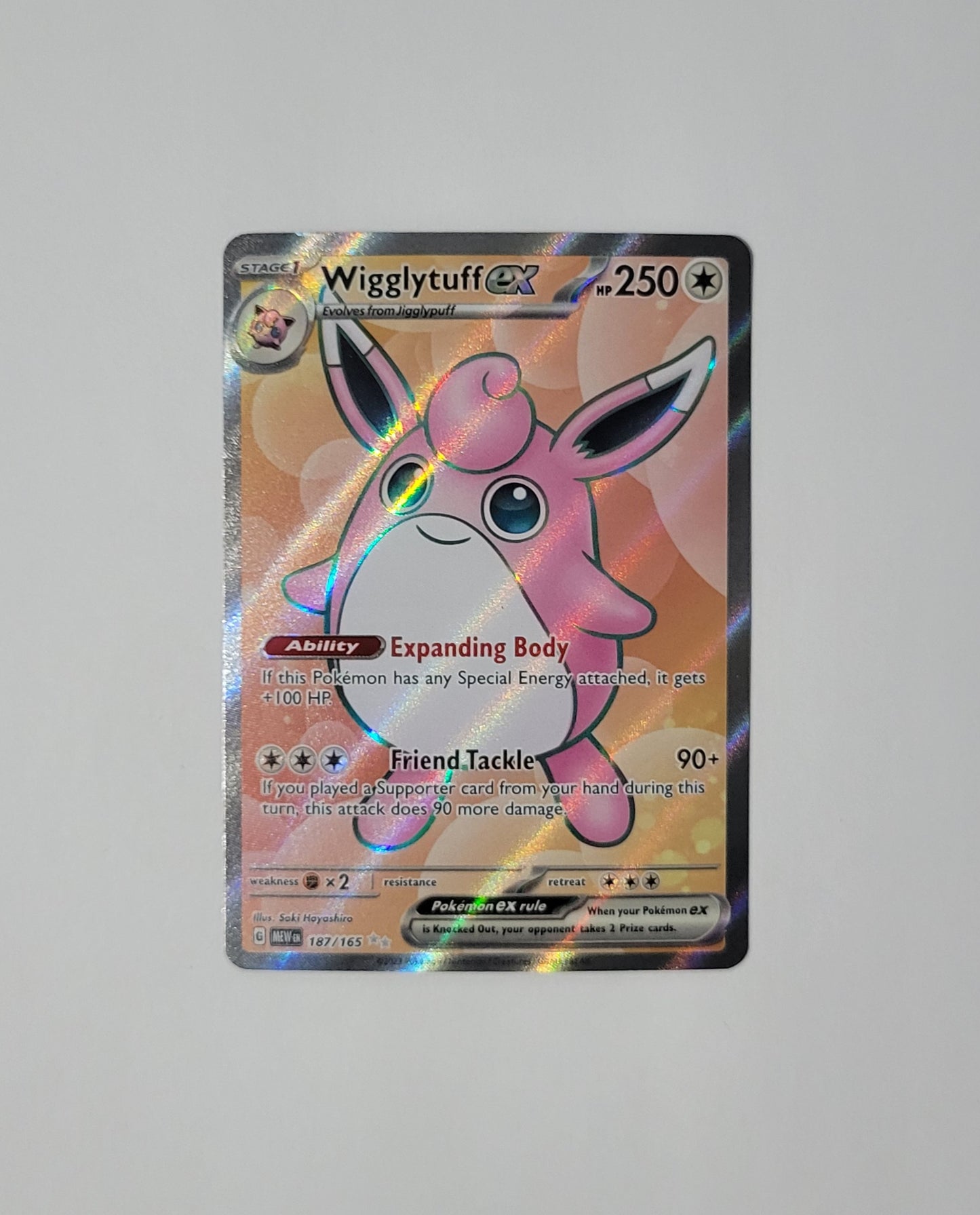 Wigglytuff ex 187/165 - Ultra Rare - 151