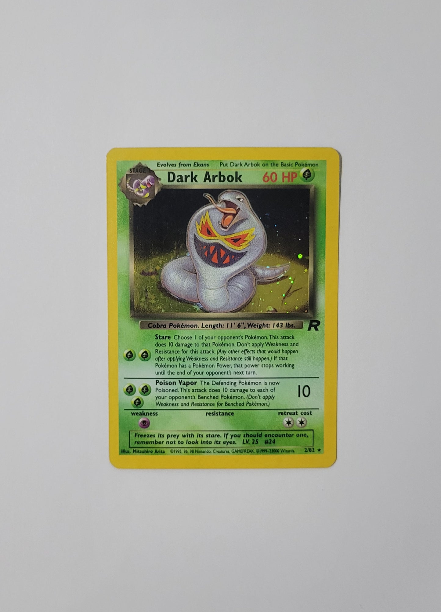 Dark Arbok 2/82 - Team Rocket