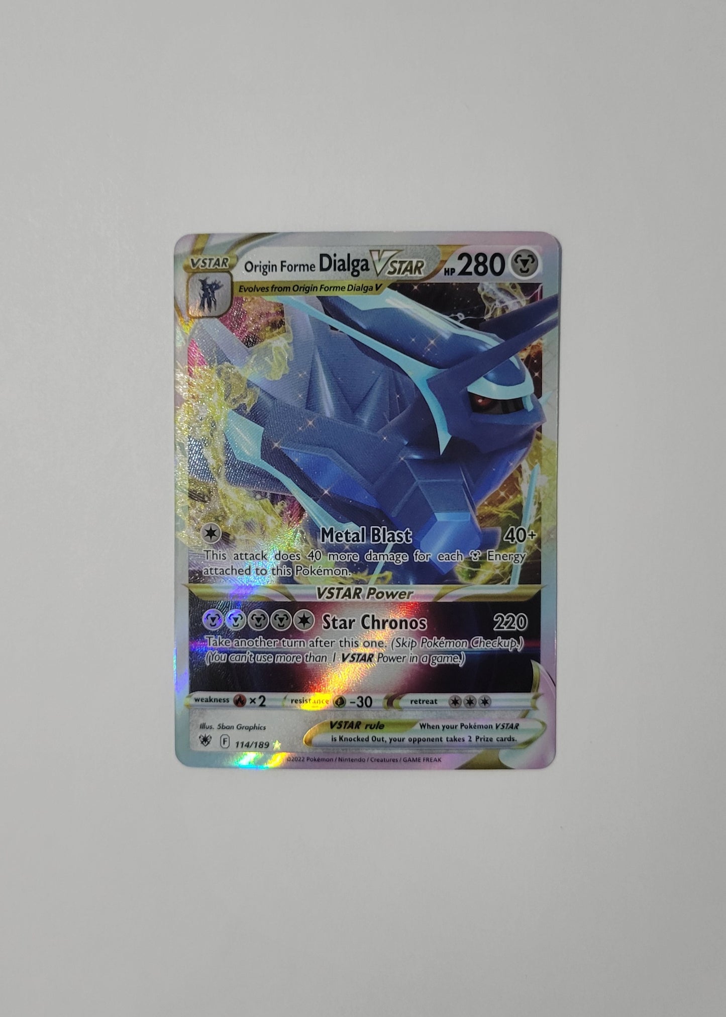 Origin Forme Dialga VSTAR 114/189 - Astral Radiance