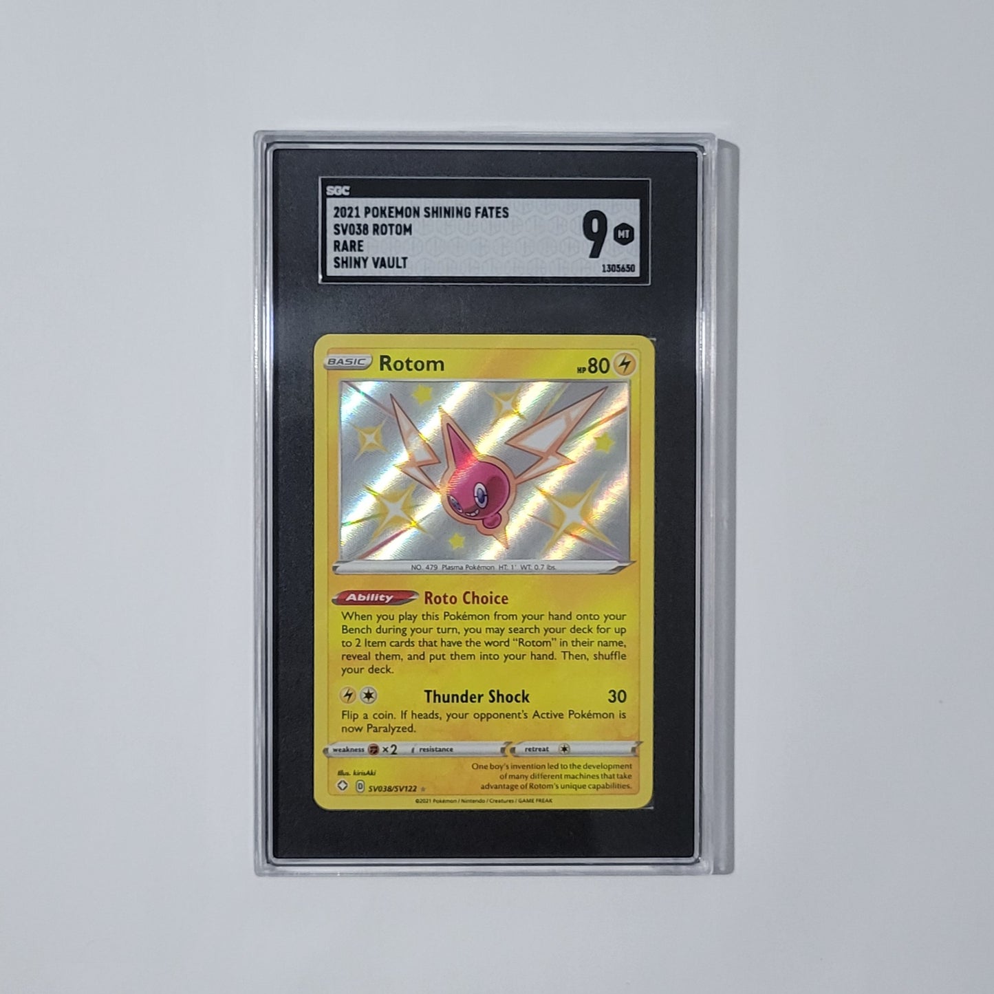 Rotom SV038/SV122 - Shining Fates: Shiny Vault - SGC 9
