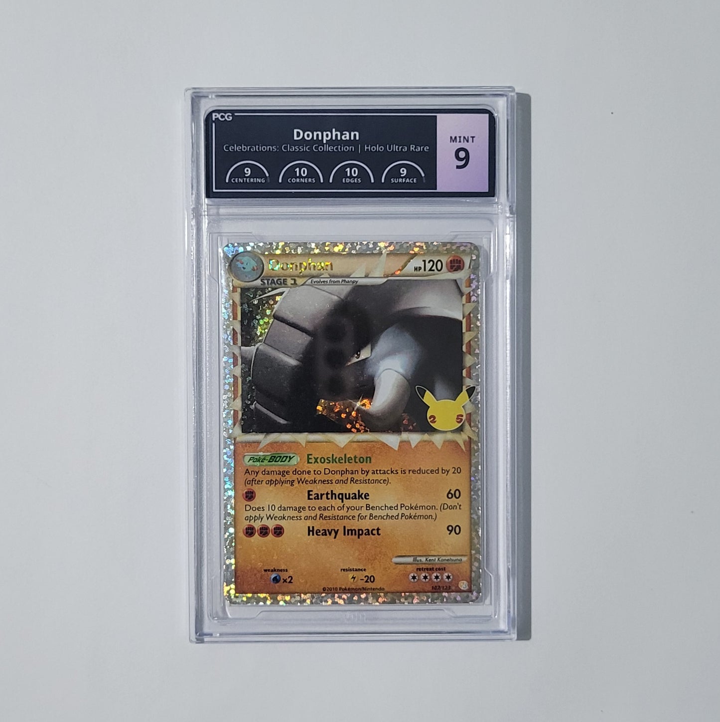 Donphan 107/123 - Ultra Rare - Celebrations - PCG 9