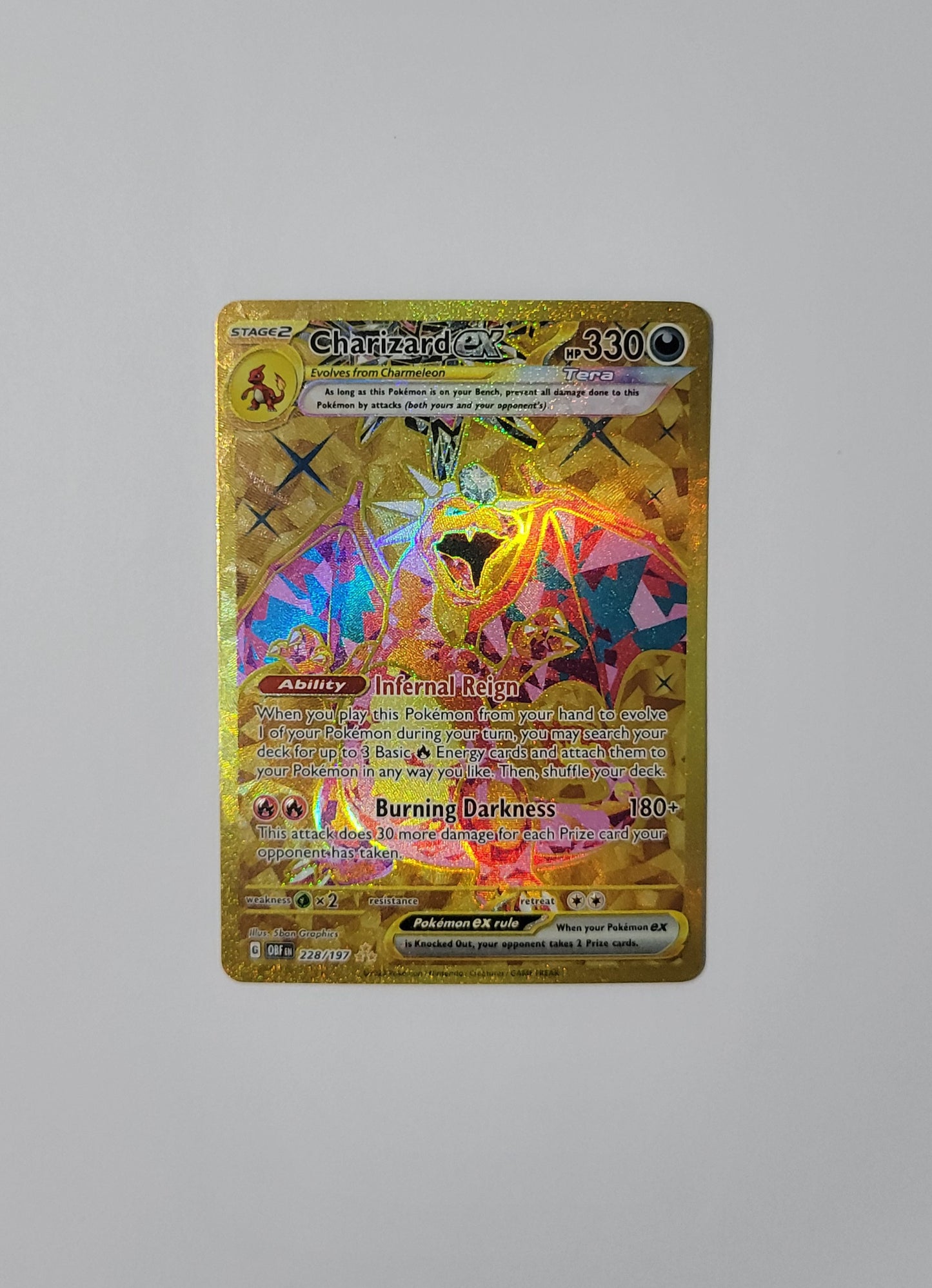 Charizard ex 228/197 - Obsidian Flames