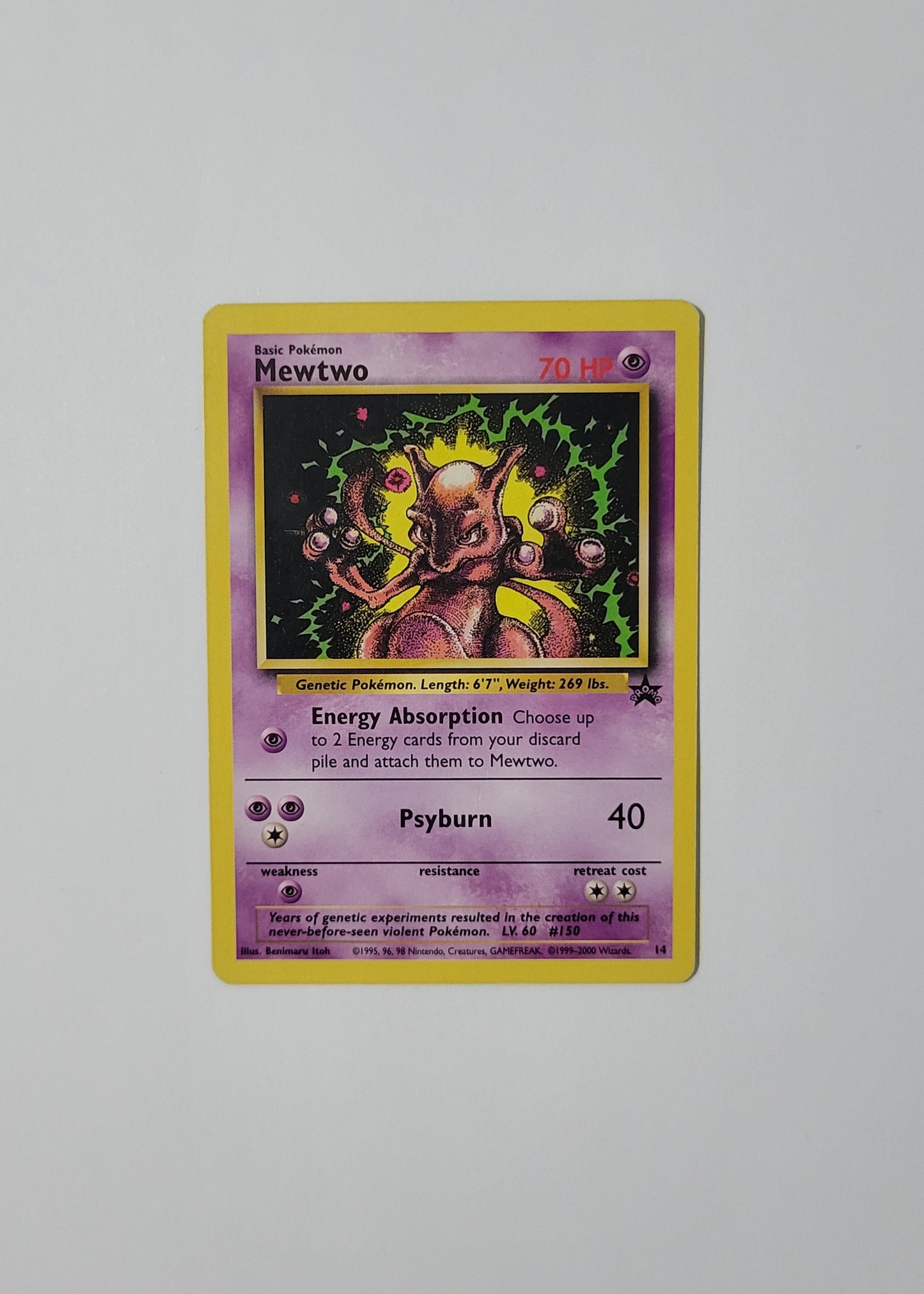 Mewtwo 14 - Black Star Promo