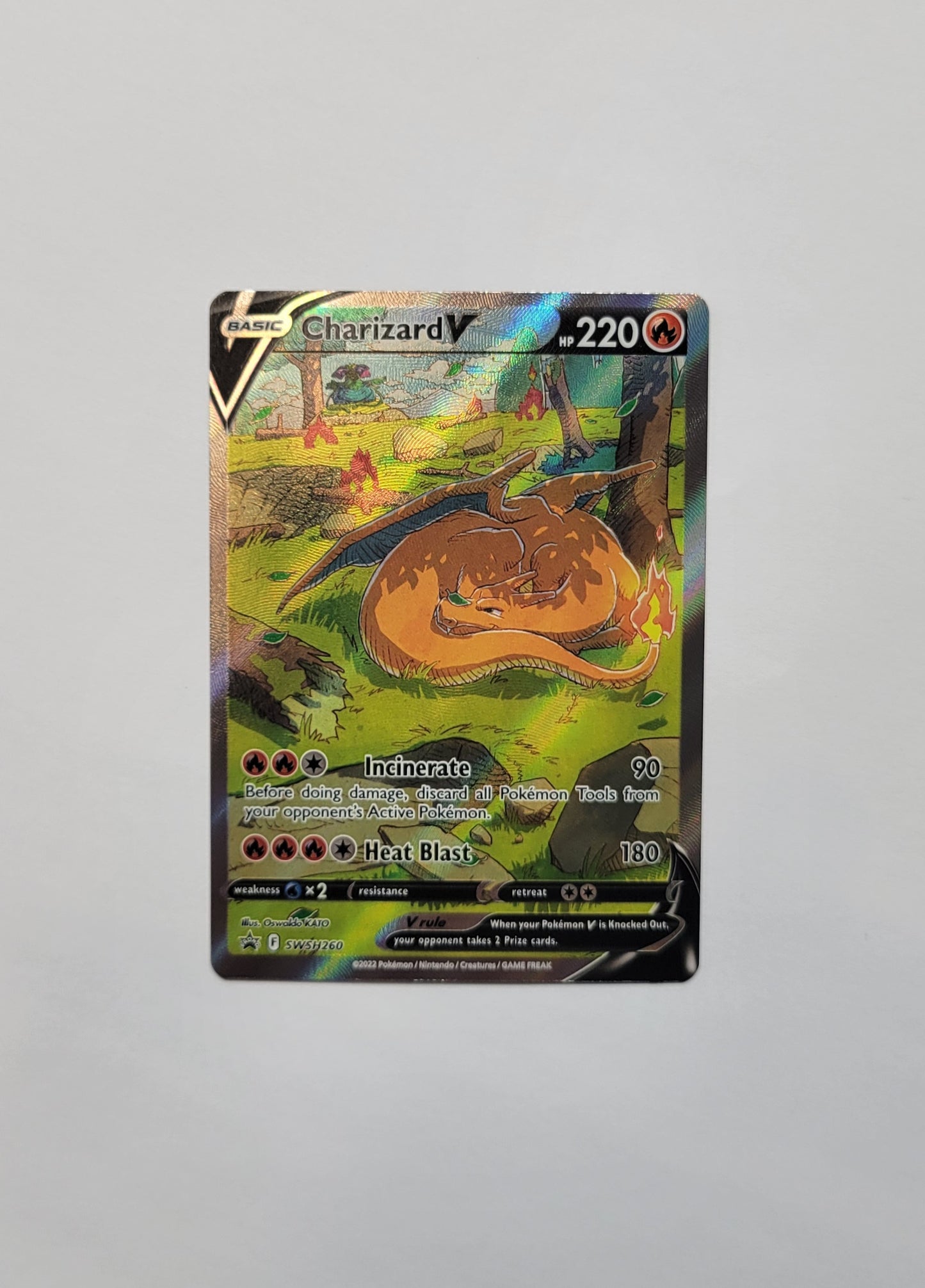 Charizard V SWSH260 - Black Star Promo
