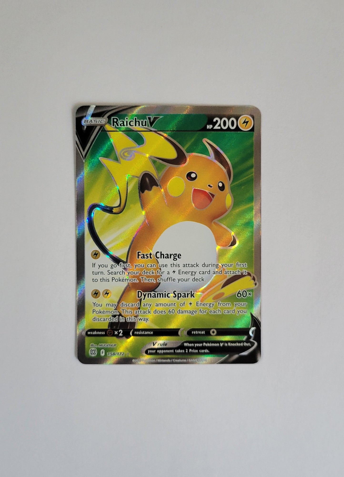 Raichu V 158/172 - Brilliant Stars