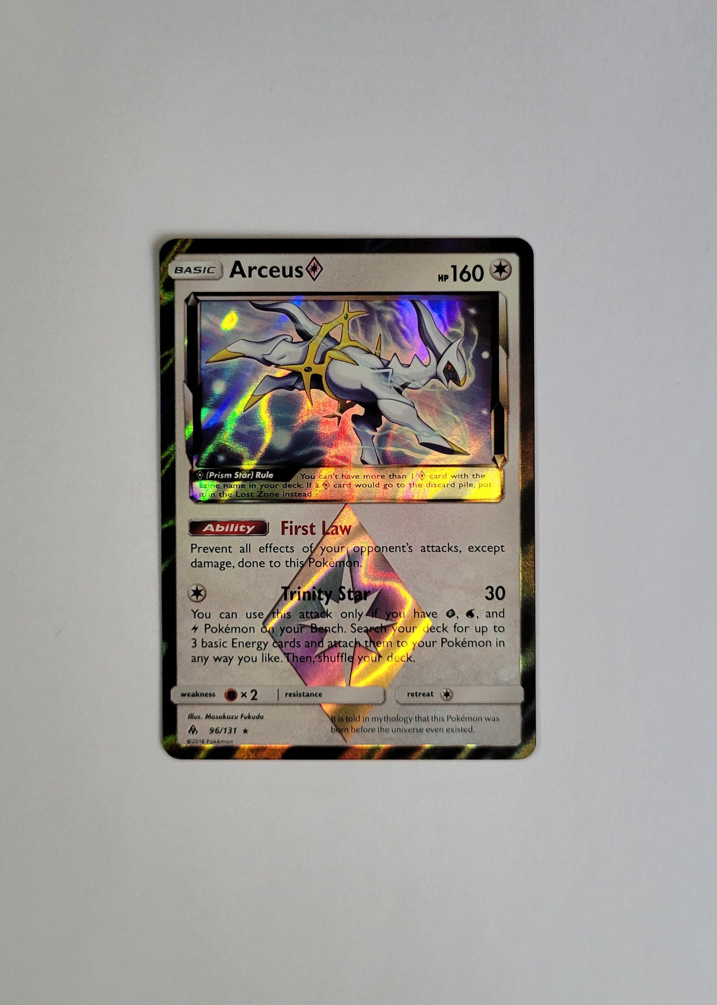 Arceus Prism 96/131 - Forbidden Light
