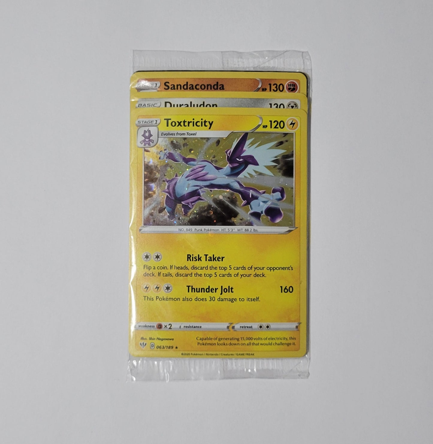 Toxtricity 063/180 (Sealed) - Knock Out Collection Promo Pack