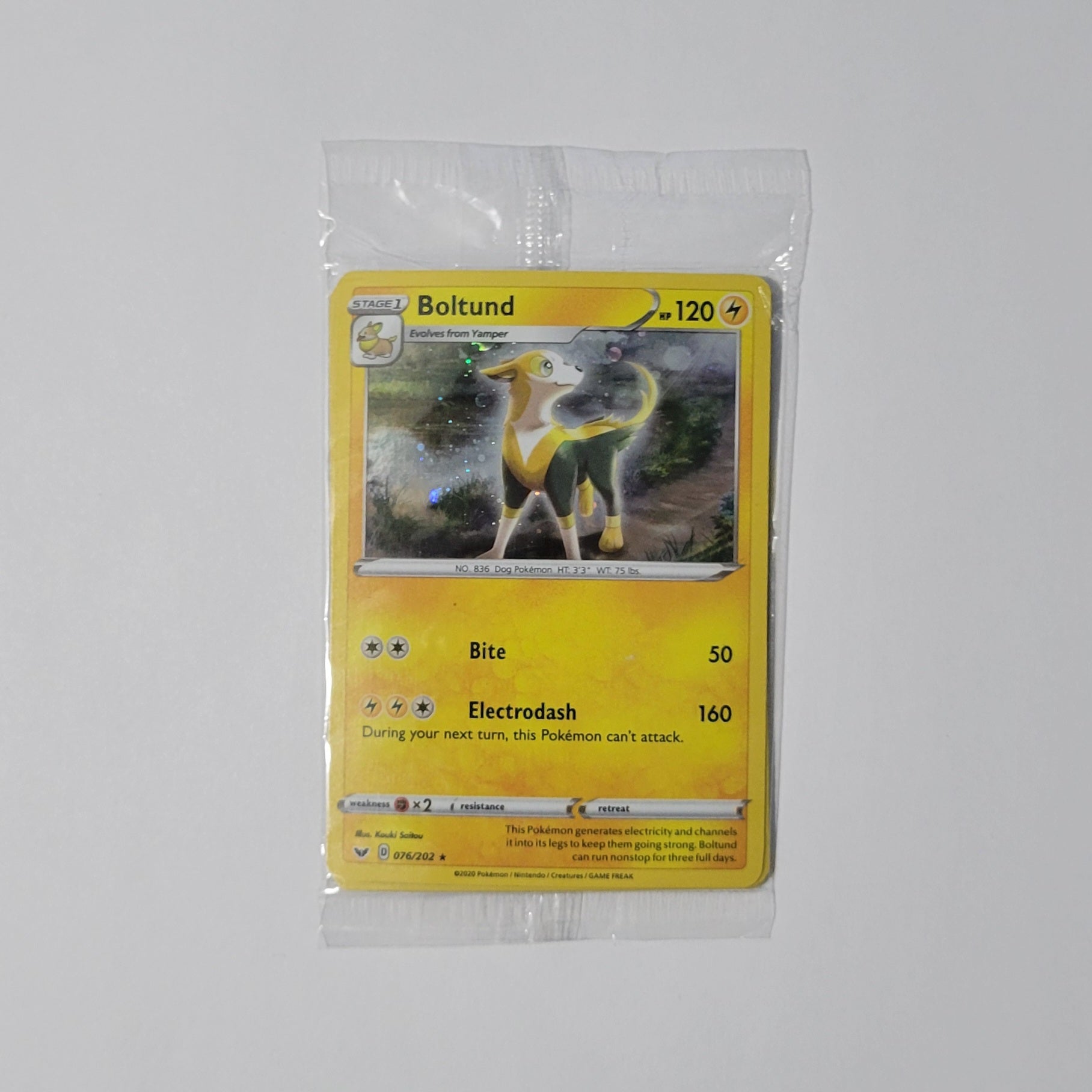 pokemon boltund card Boltund V - 181/192 - Full Art Ultra Rare - Trading Card Games-TCG's Pokemon Pokemon Singles Sword & Shield Series Sword & Shield - Rebel Clash