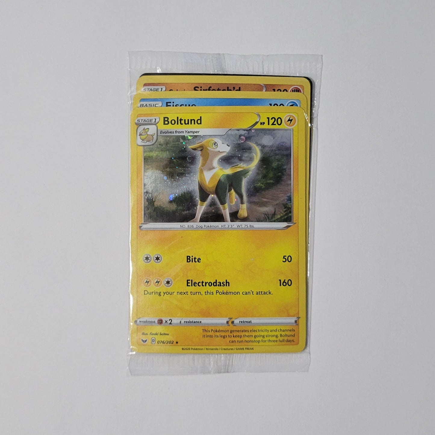 Boltund 076/202 (Sealed) - Knock Out Collection Promo Pack