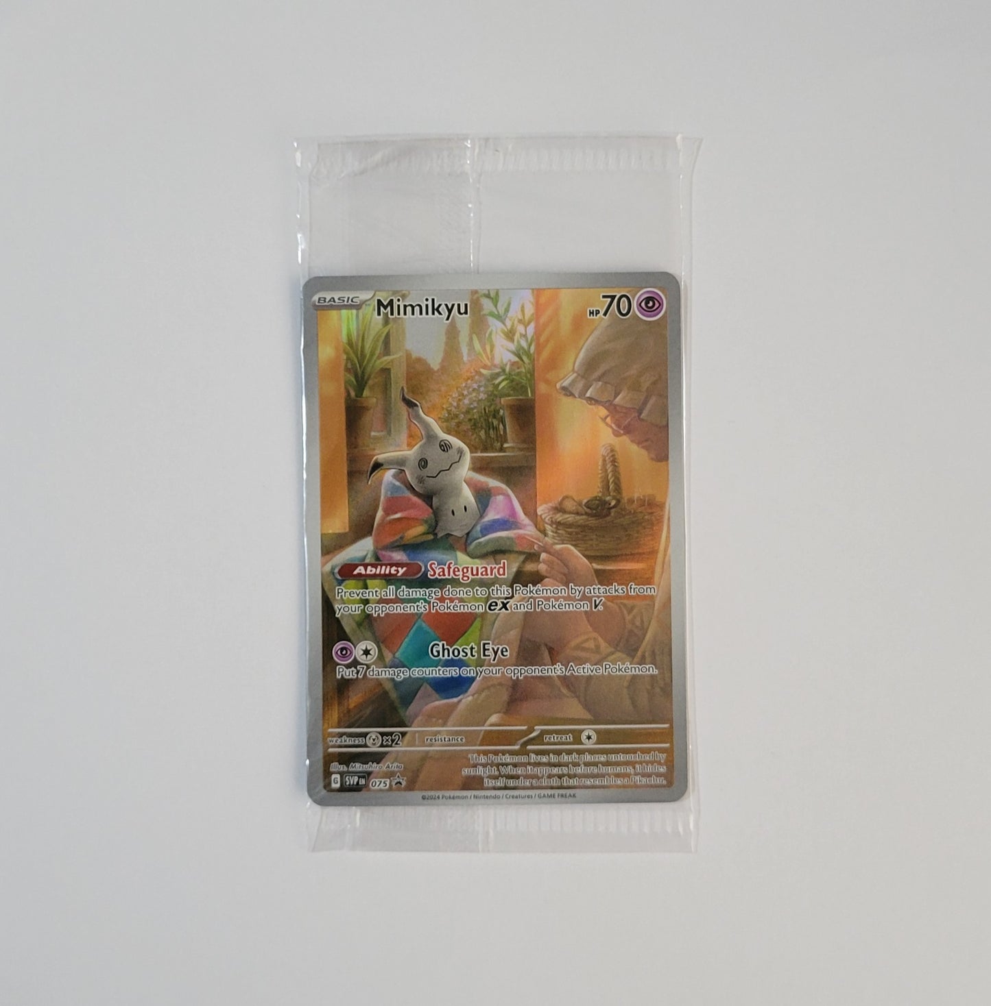 Mimikyu SVP075 (Sealed) - Black Star Promo