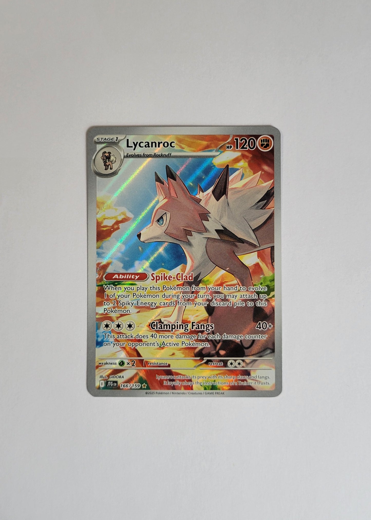 Lycanroc 166/159 - Journey Together