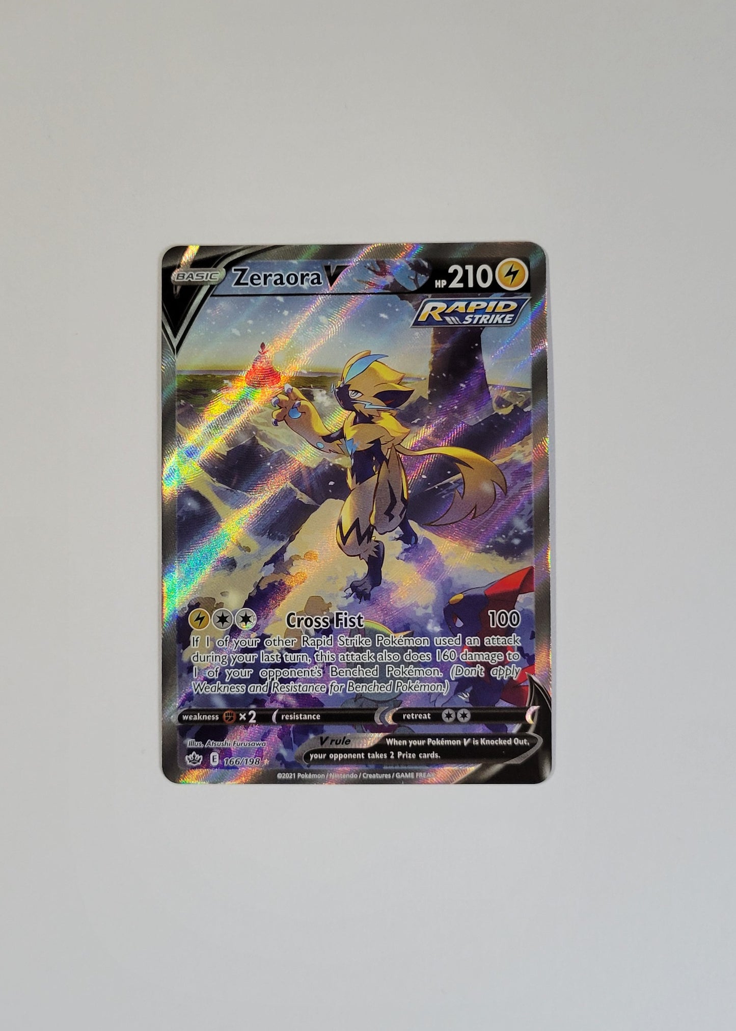 Zeraora V 166/198 - Chilling Reign