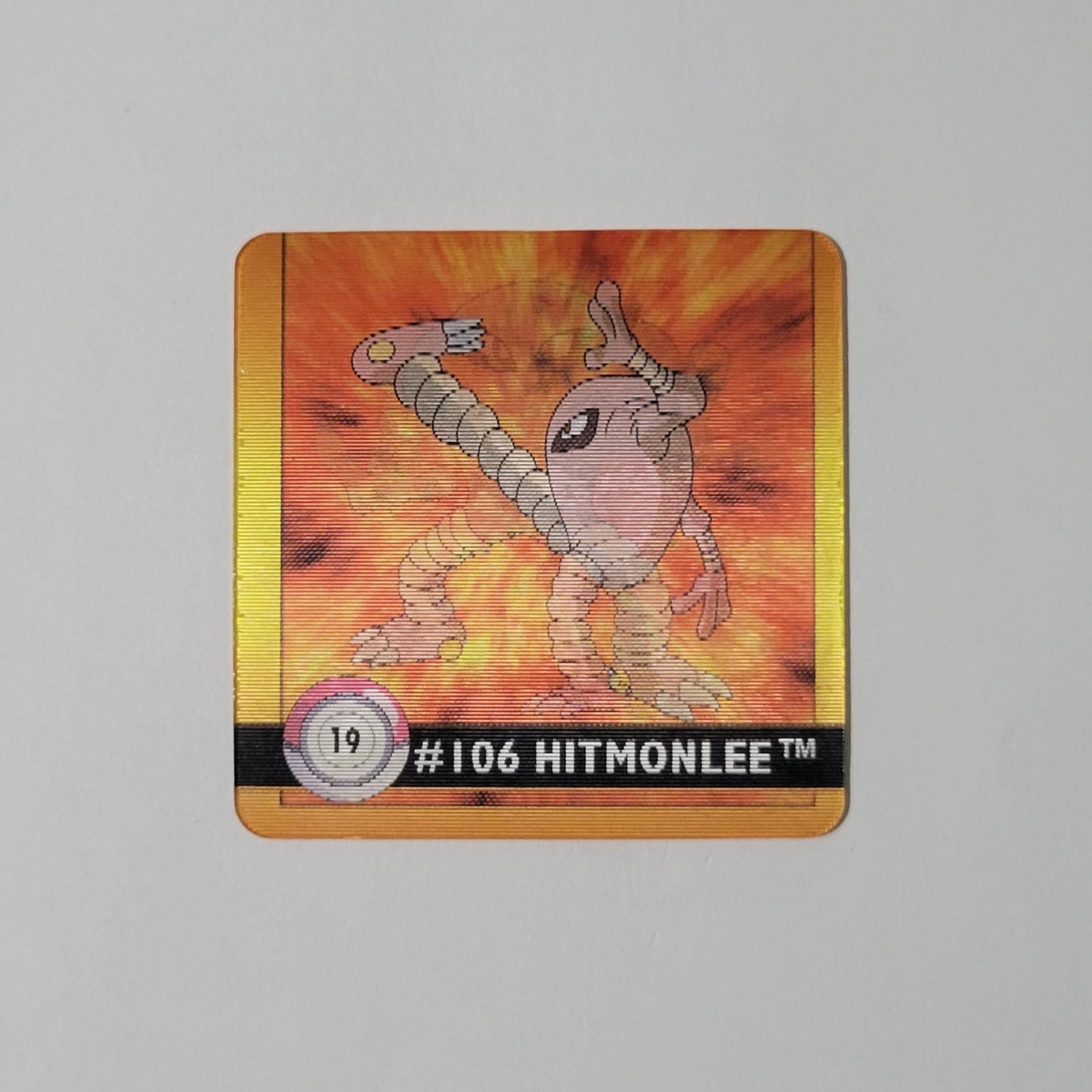 Hitmonlee - Artbox Action Flipz