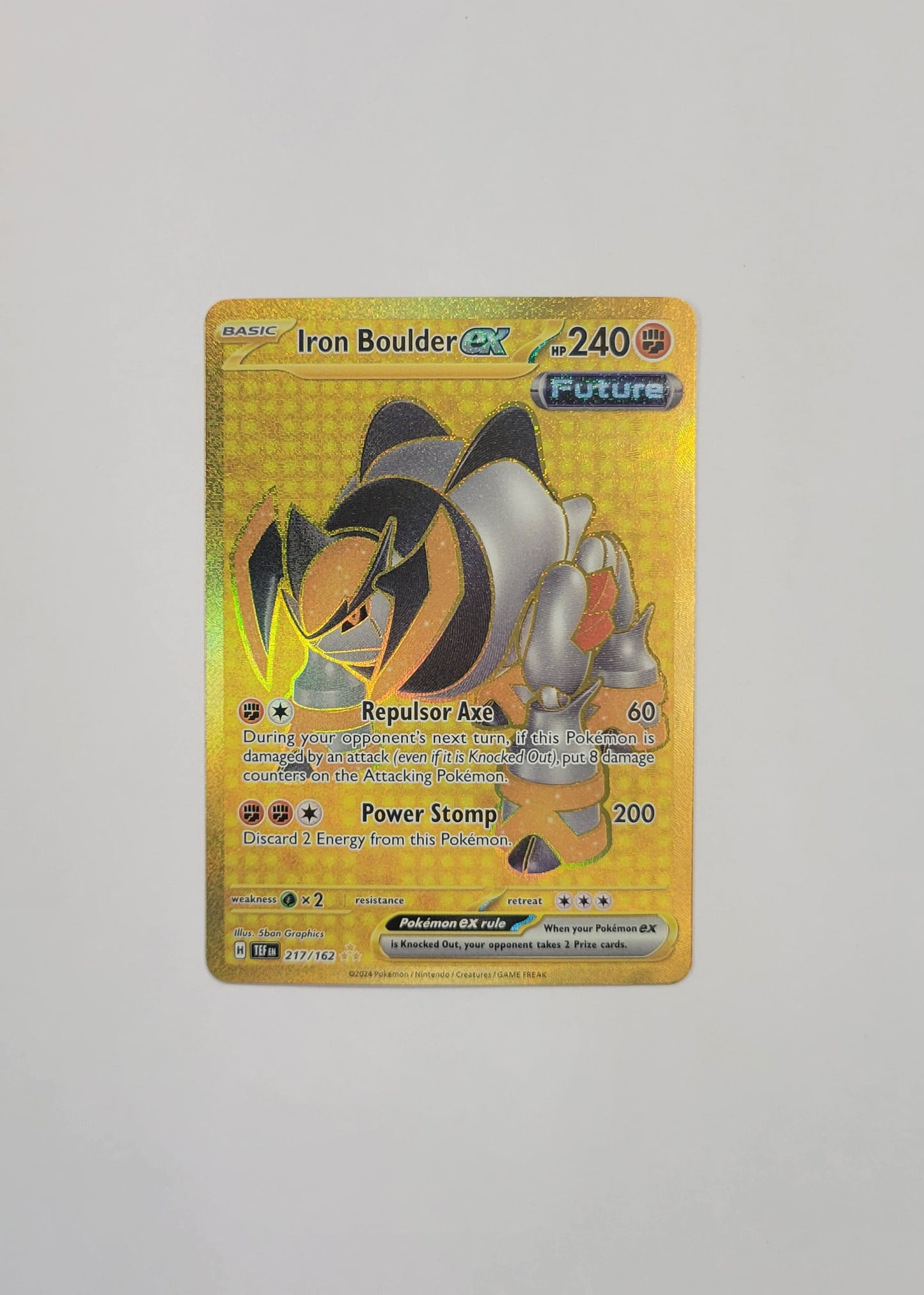 Iron Boulder ex 217/162 - Temporal Forces